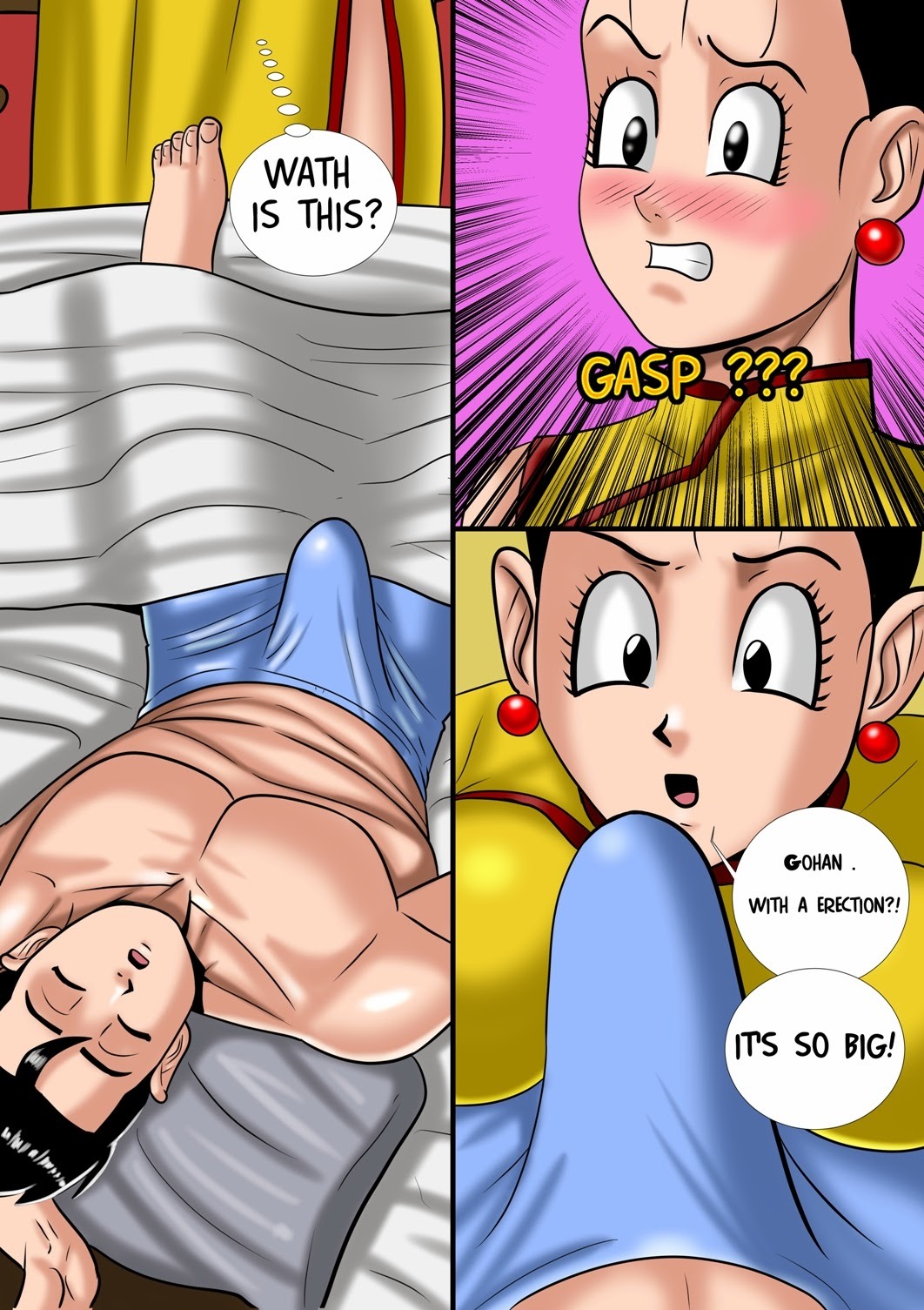 Chichi Mother Love Dragon Ball Z 02