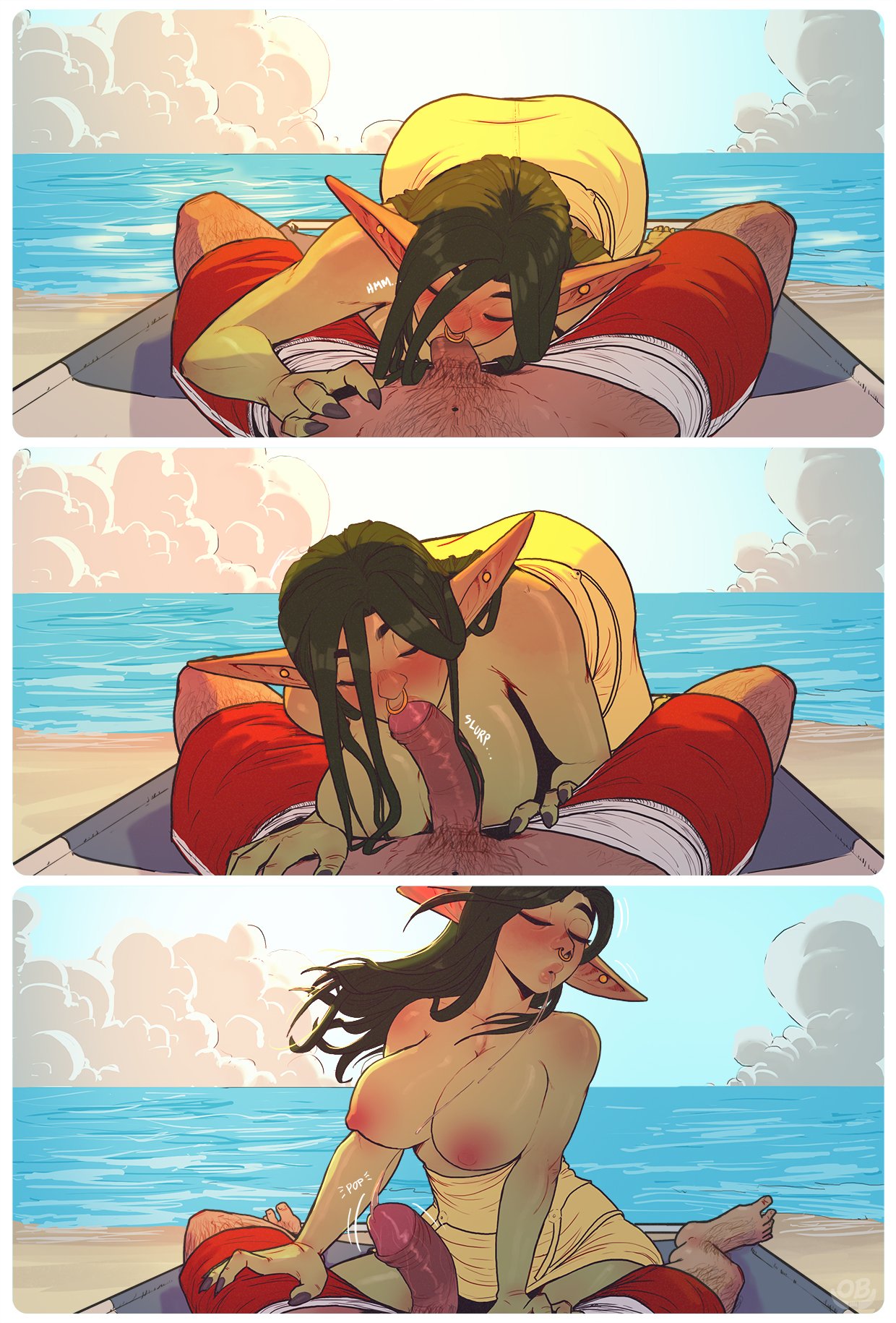Nott the Thicc Beach Day in Xhorhas 17