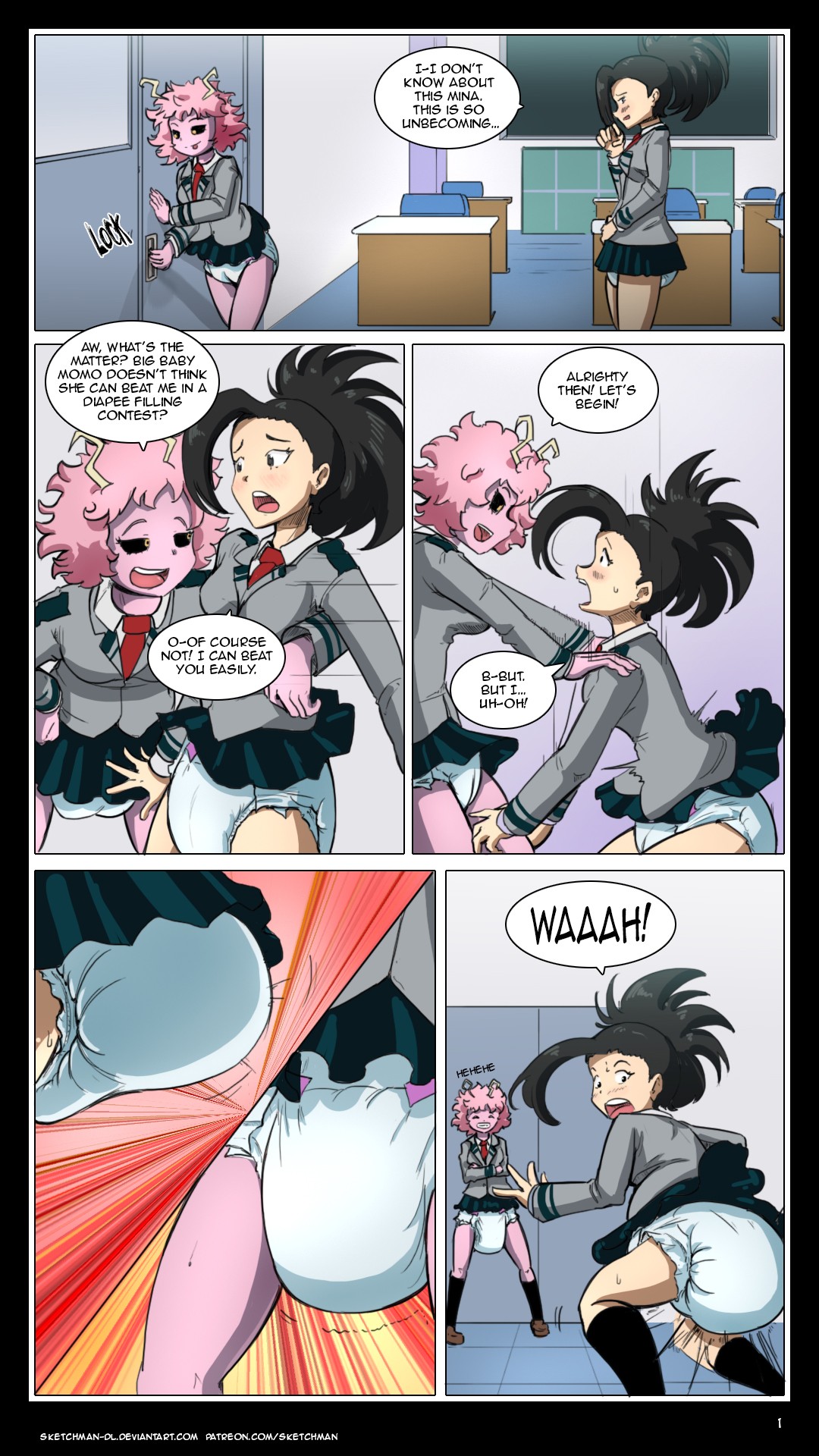 Comm Mina and Momo Challenge 04