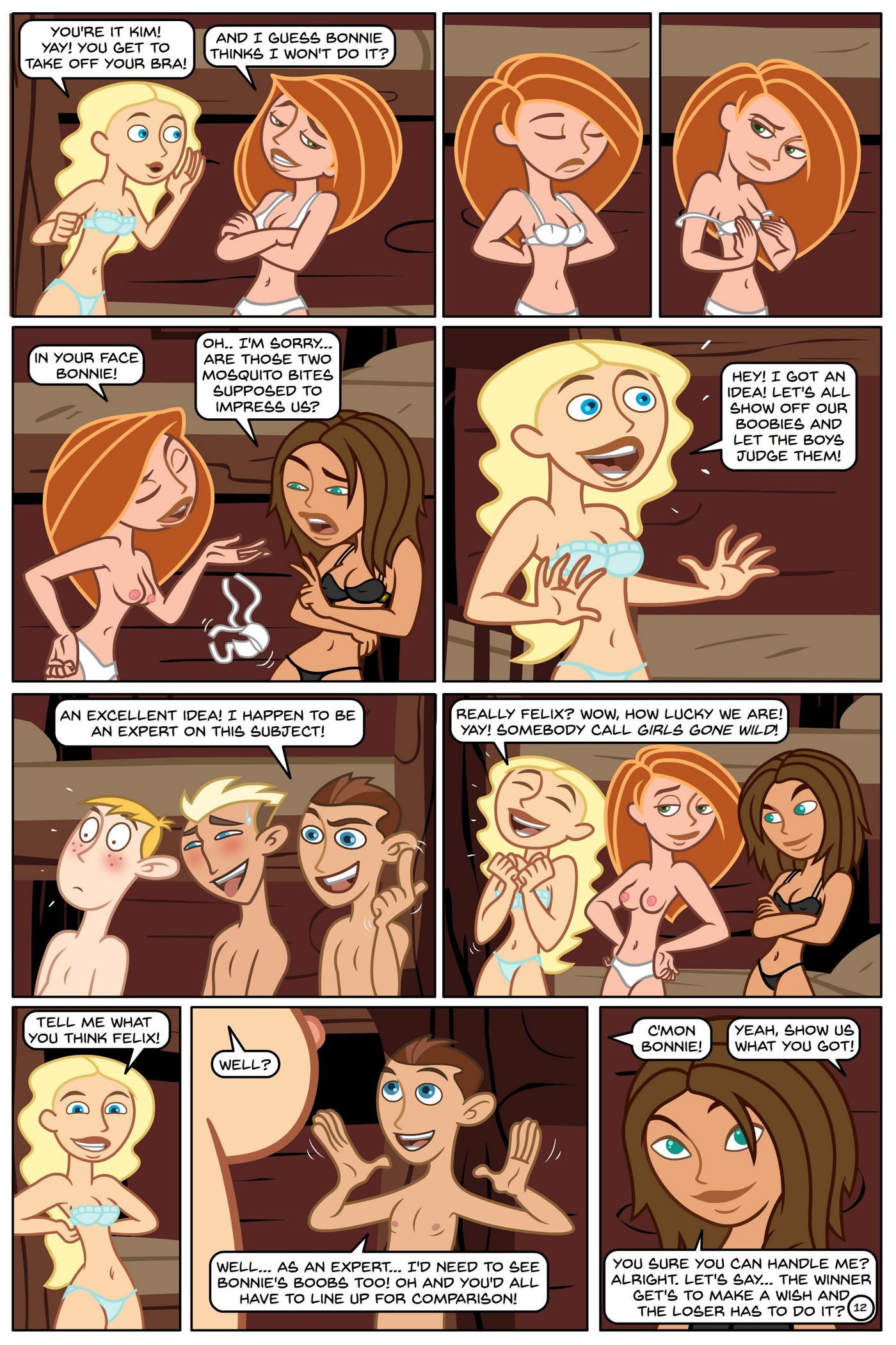 Kim Possible Spin, Sip & Strip! 13