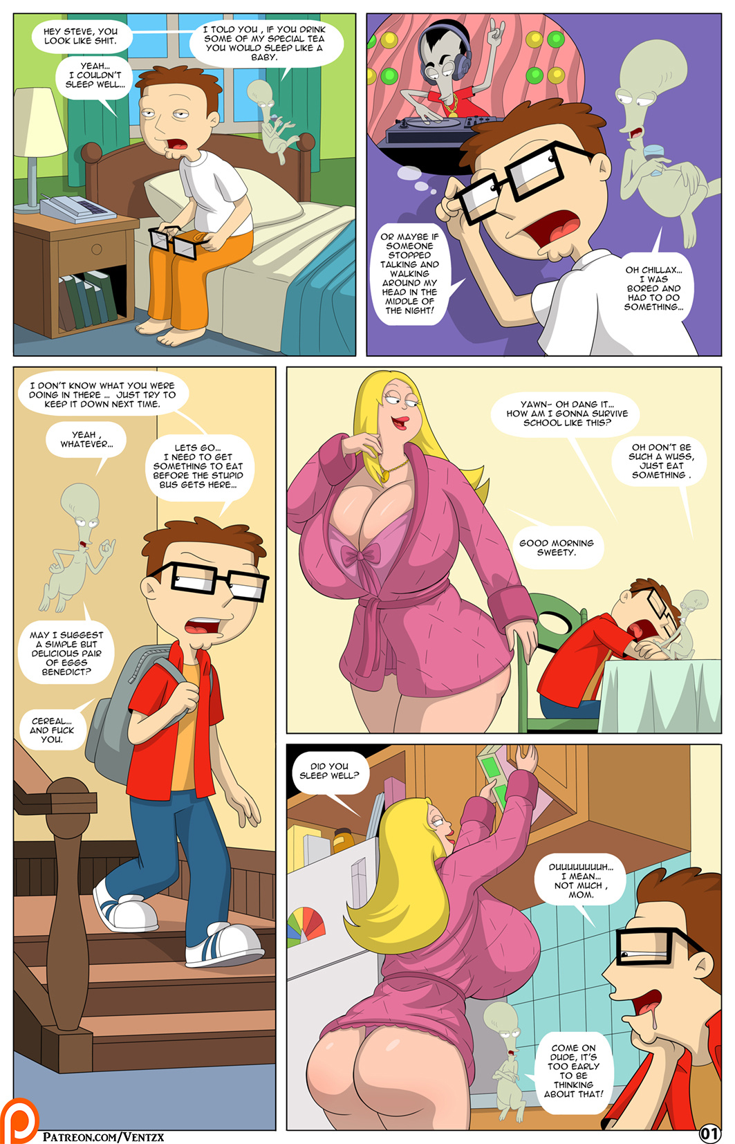 The Tales of an American Son 2 Milfs 01