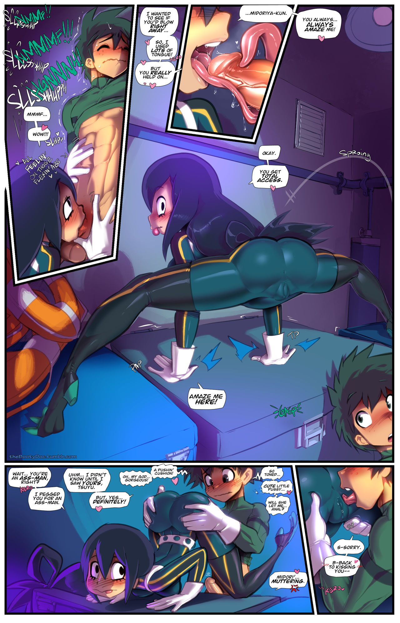 Deku and Froppy SMASH! 03