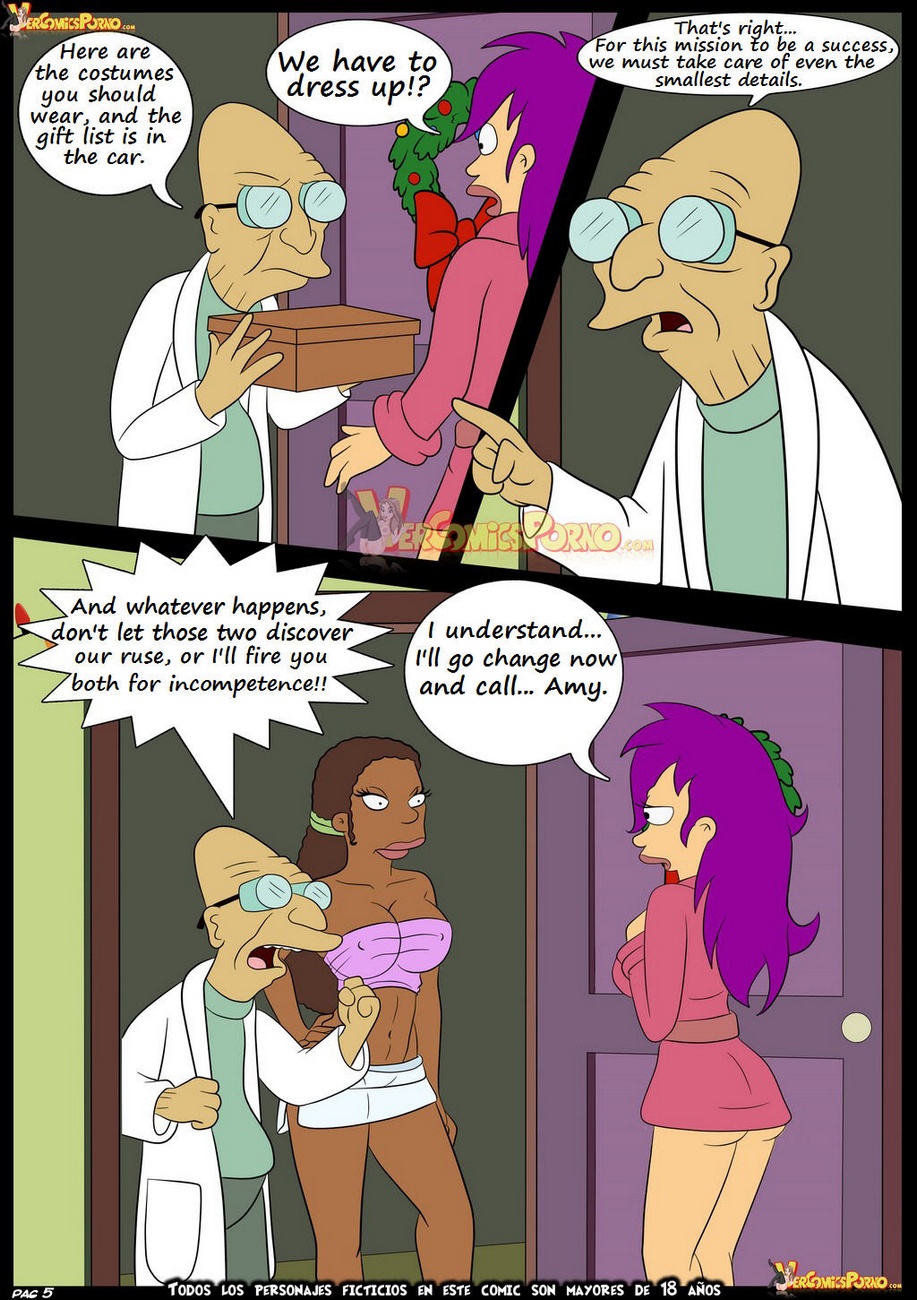 Christmas Delivery Futurama 06