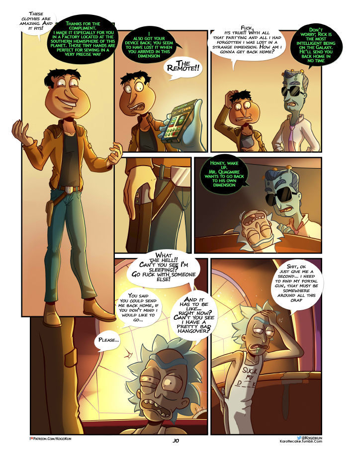 Quagmire Into The Multiverse 31
