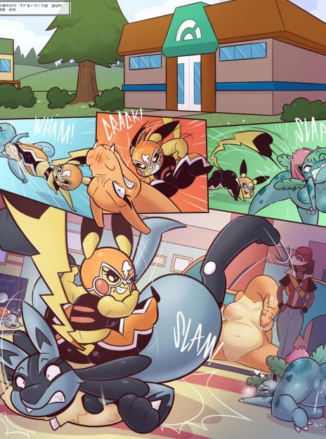 Chicas Typical Training Day Pokemon