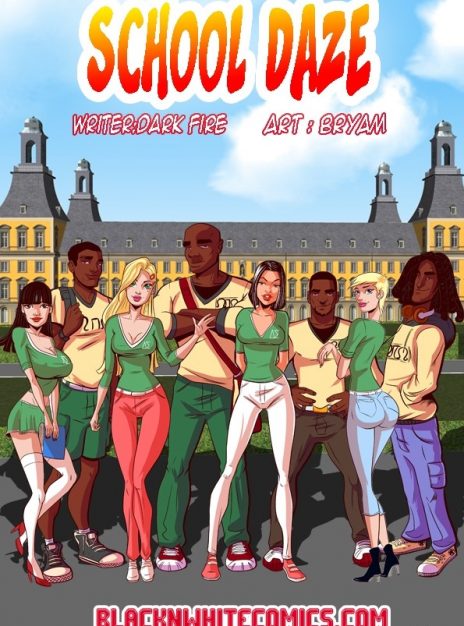 School Daze 1 - BlackNWhiteComics