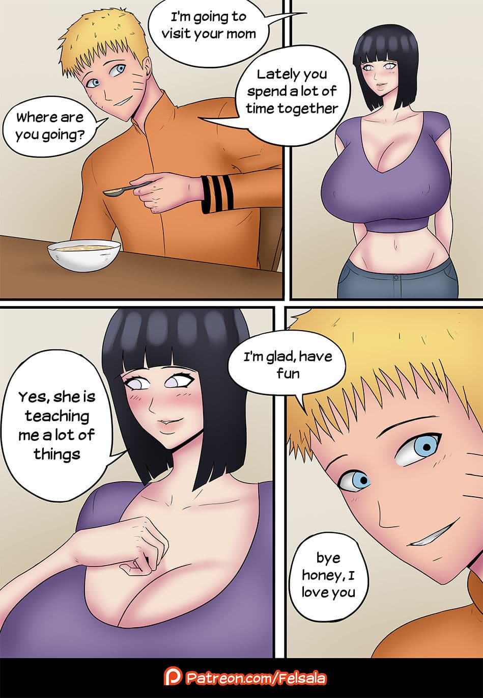 Kushina Helps Hinata Felsala 32
