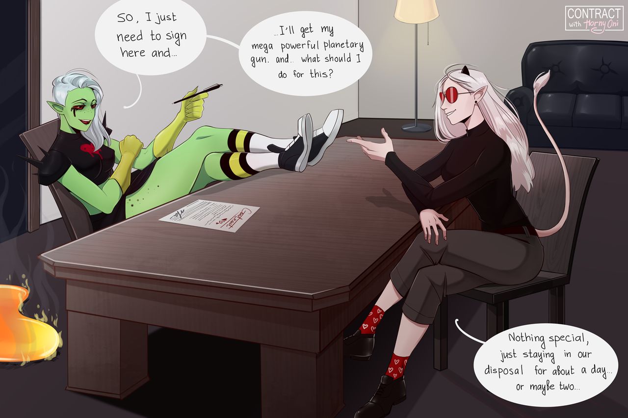 Contract With Horny Oni Lord Dominator Horny Oni 02