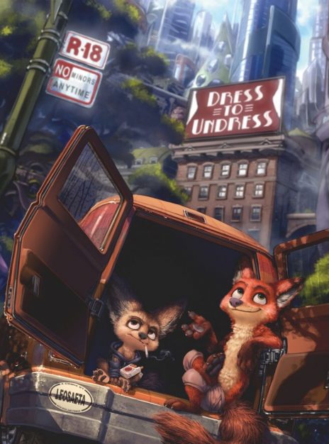 Dress To Undress Zootopia 01