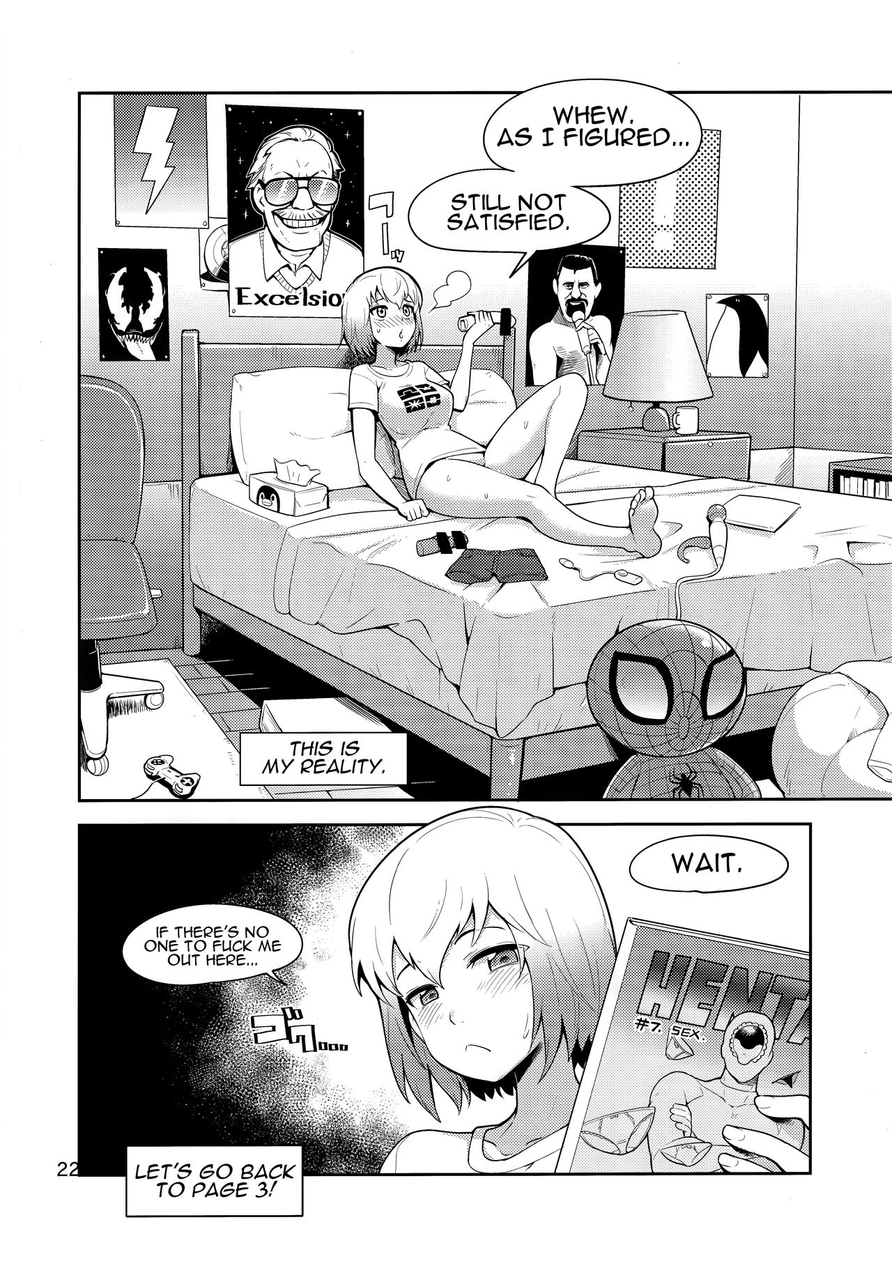 Gwenpool Jumping Into An Indecent World 22