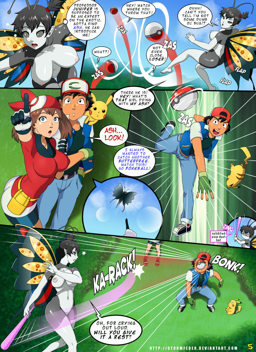 Pokefairies Pokemon Stormfeder 05