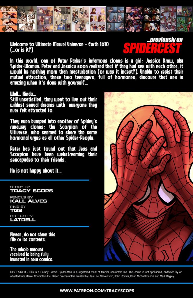 Spidercest Ultimate Spider Man Xxx Tracy Scops 02
