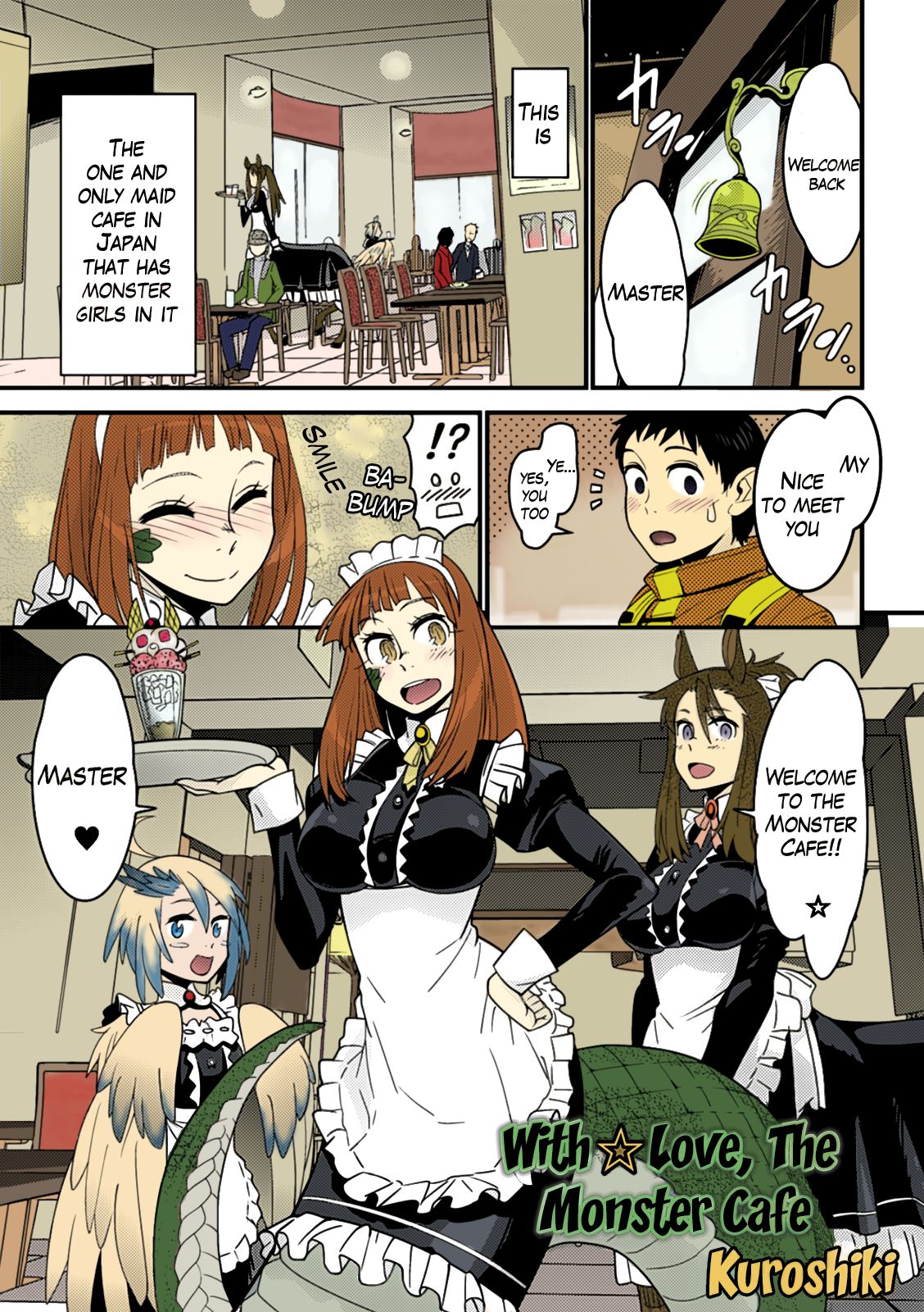 With Love The Monster Cafe 1