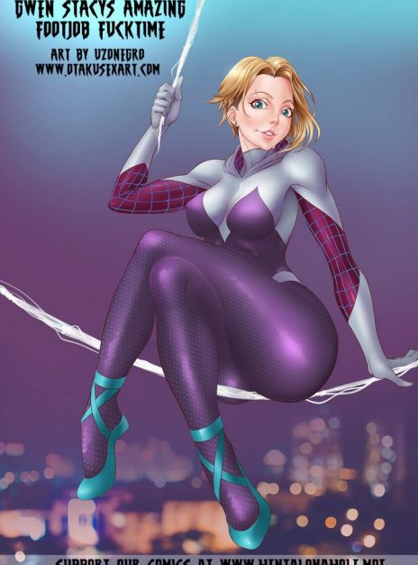Gwen Stacy’s Amazing Footjob Fucktime Uzonegro 01