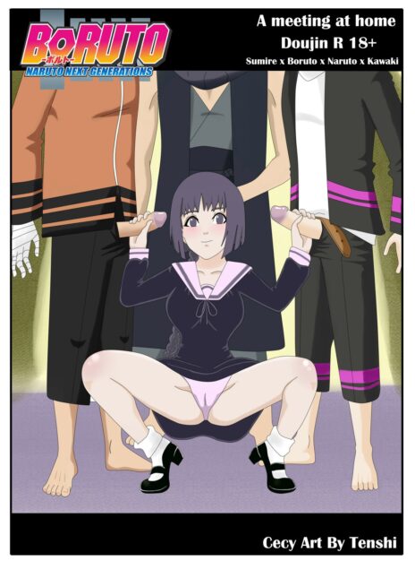 Cecyartbytenshi A Meeting At Home Boruto 01