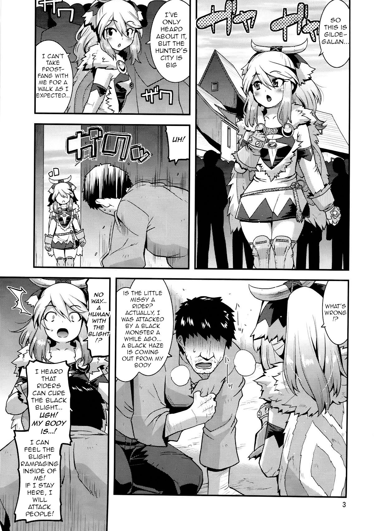 Muku Na Inaka Musume Ga Oji San No Jouka Ni Hamaru Made Monster Hunter 03