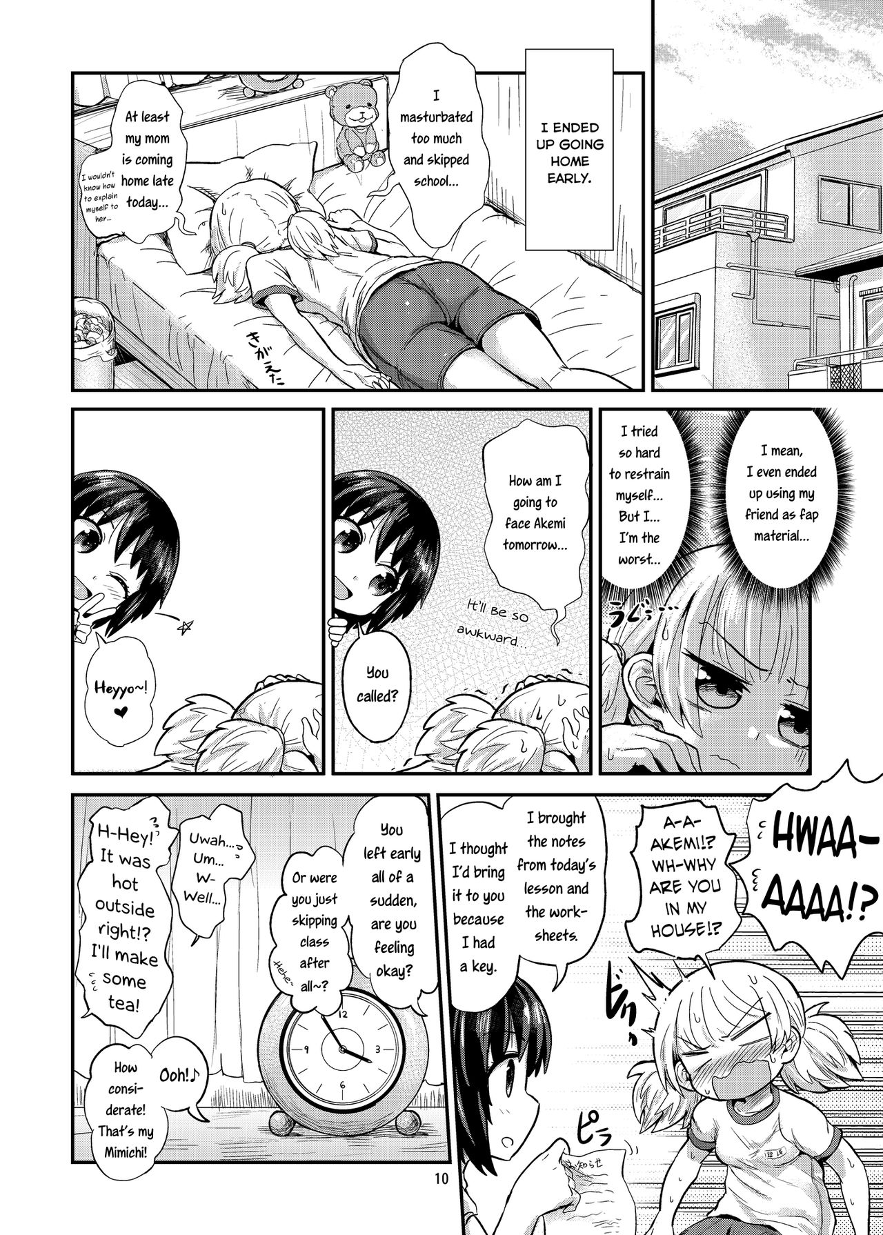 The Futanari Girl Cant Win Against Her Dick Magifuro Konnyaku 10