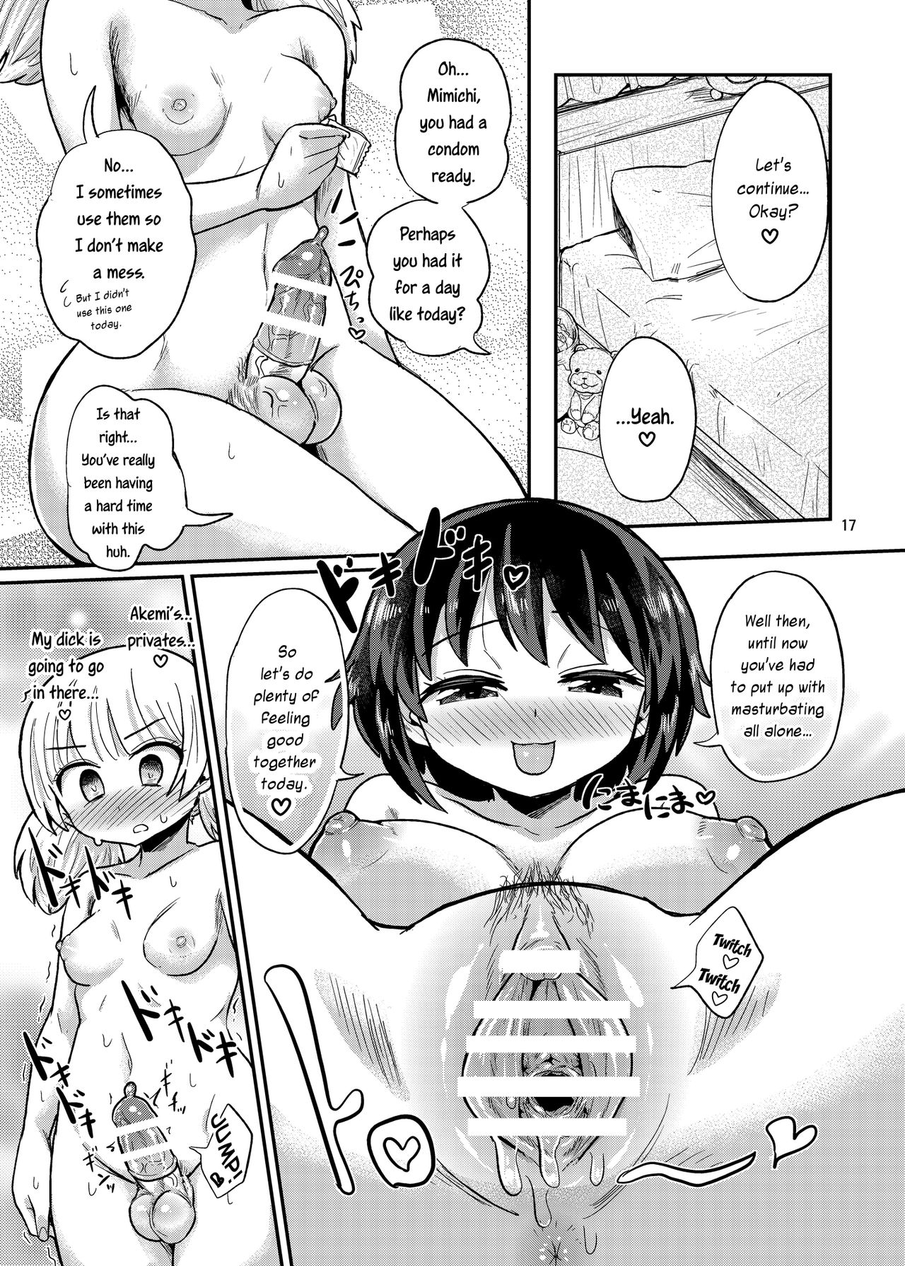 The Futanari Girl Cant Win Against Her Dick Magifuro Konnyaku 17