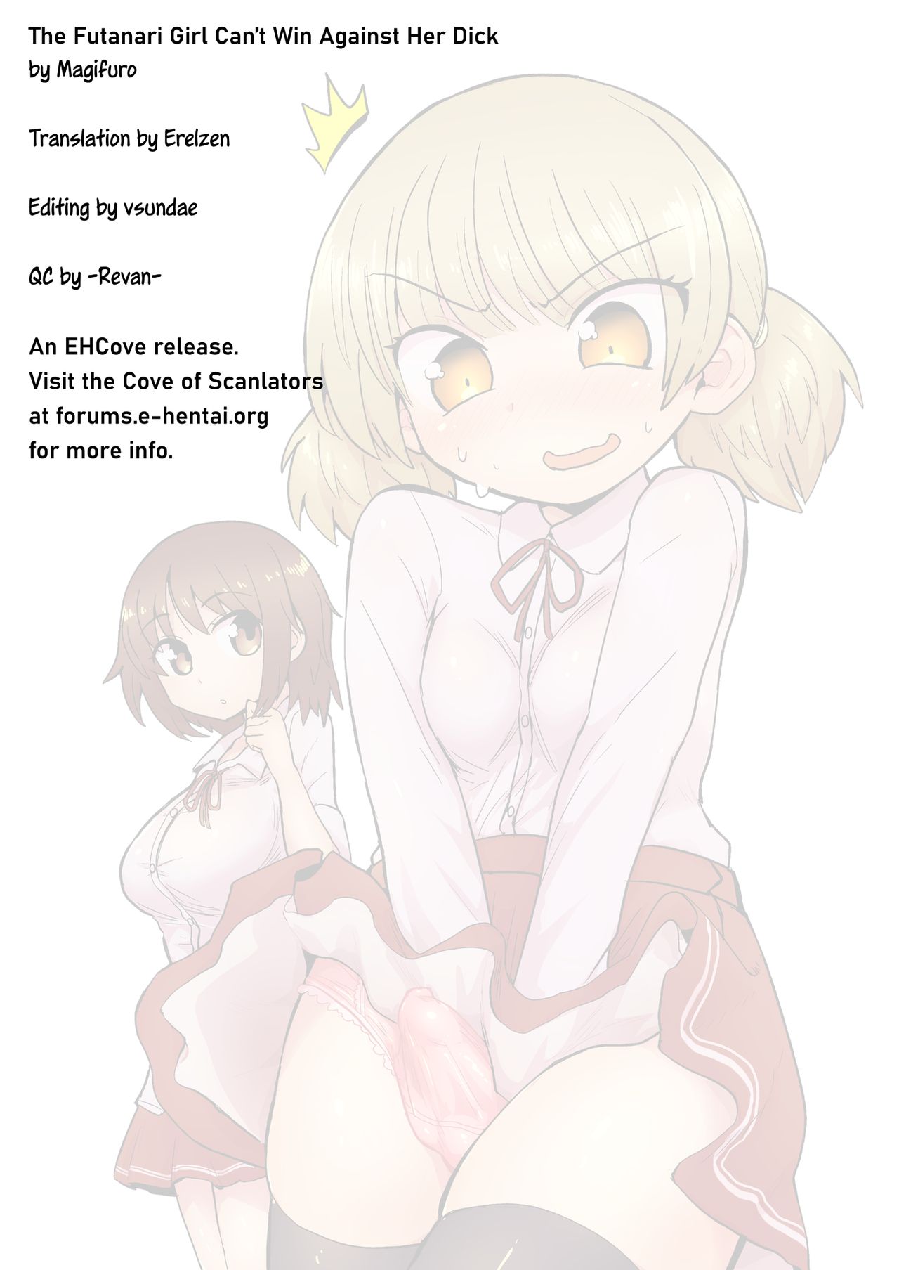 The Futanari Girl Cant Win Against Her Dick Magifuro Konnyaku 23