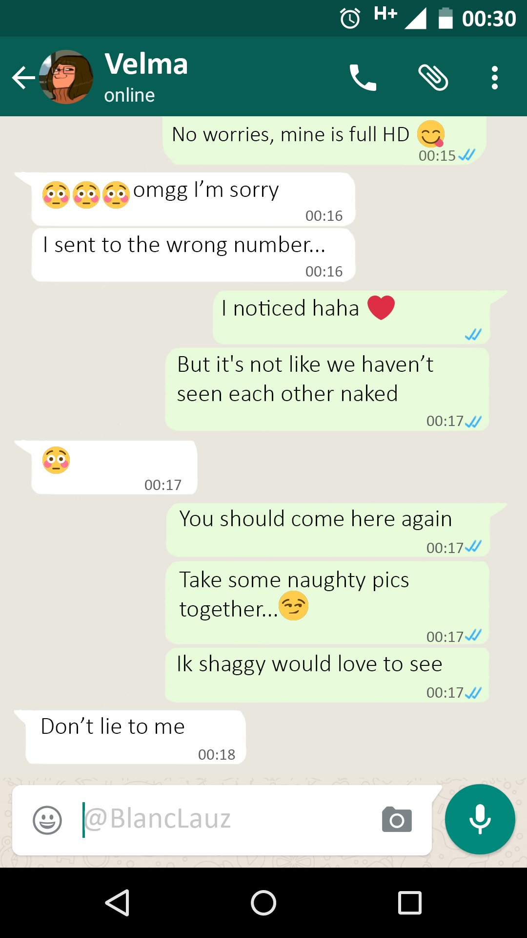 Wrong Number Blanclauz 03