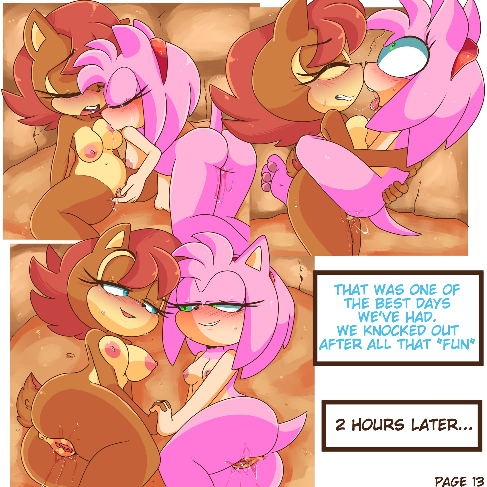 Sally And Amy In The Forbidden Fruit 14