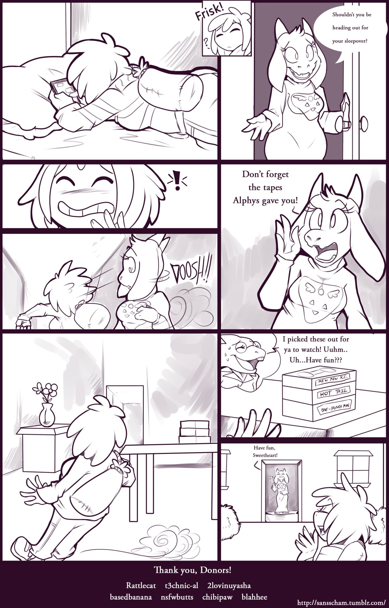 Movie Night Undertale 02