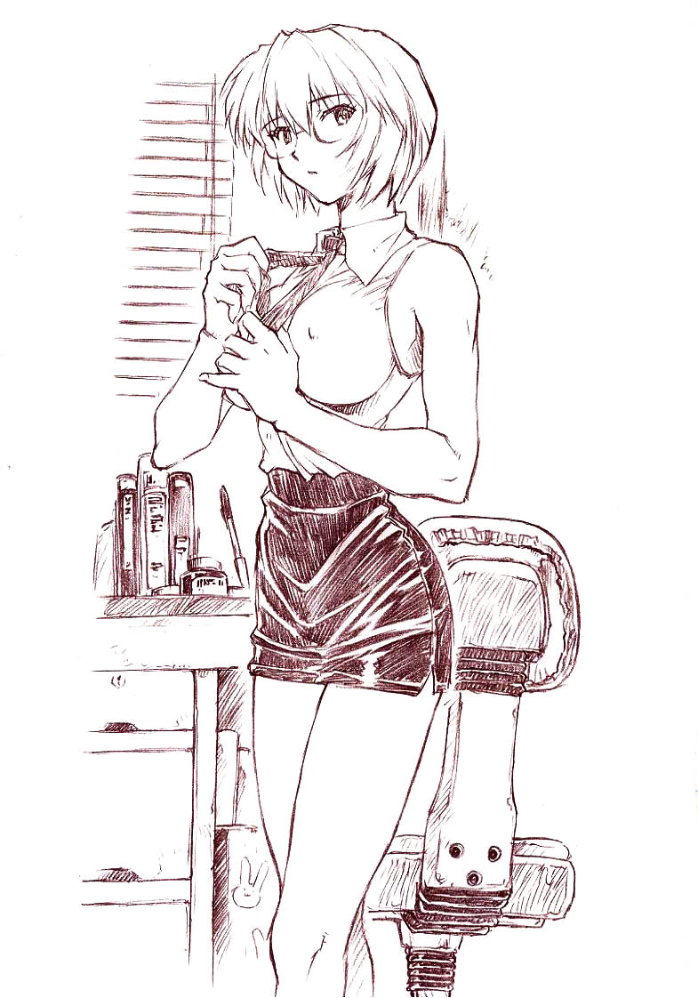 Ayanami 1 Gakusei Hen One Studen Compiilation Evangelion 23