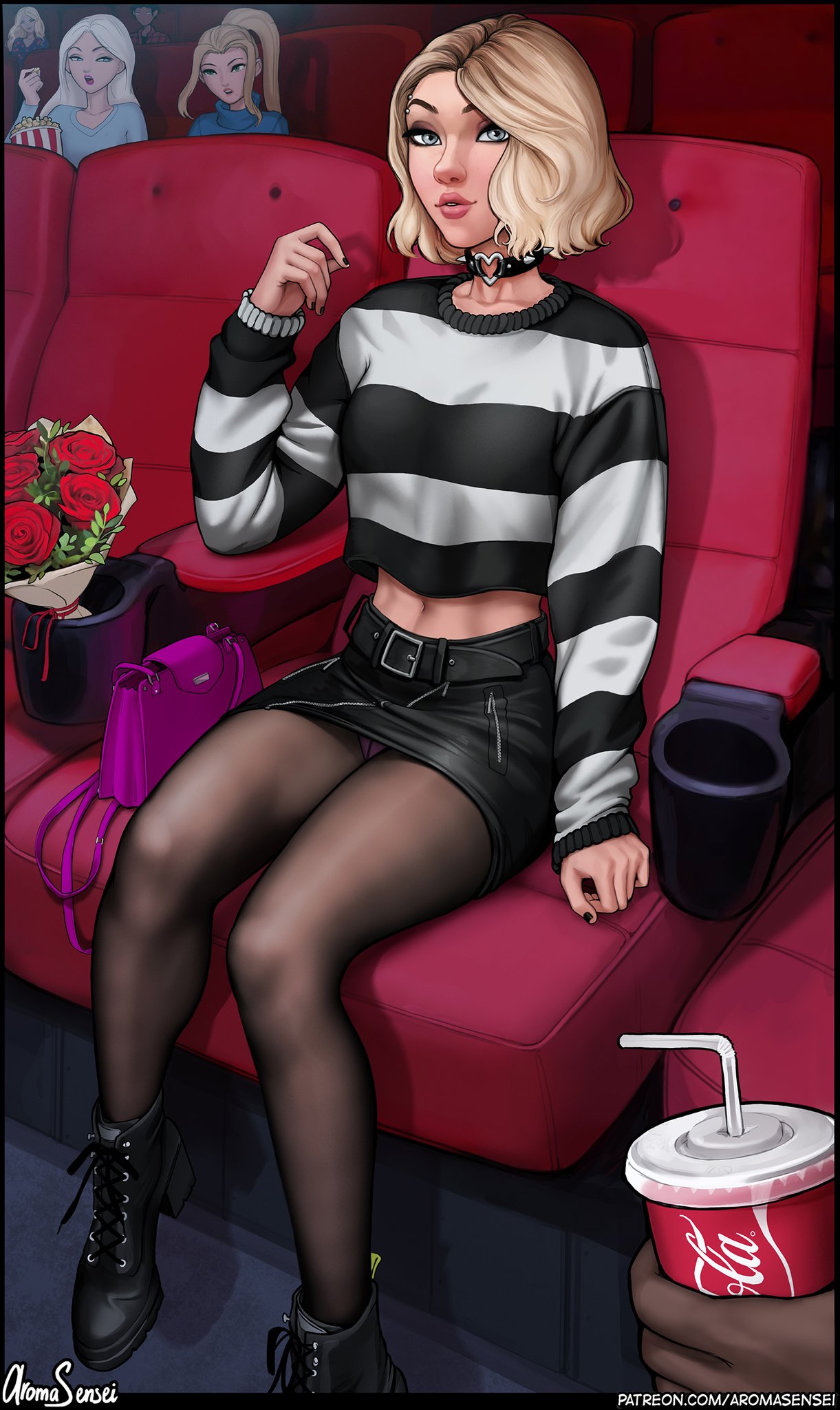 Gwen Going On A Date 09