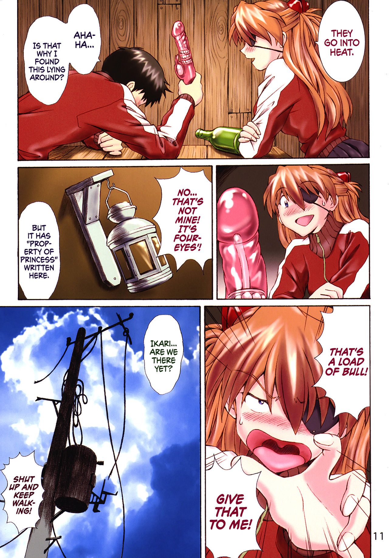 Himegane Evangelion 10