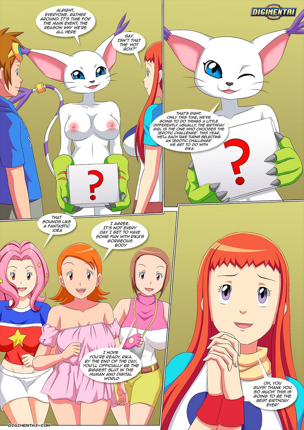 Happy Birthday Rika 2 Palcomix 8