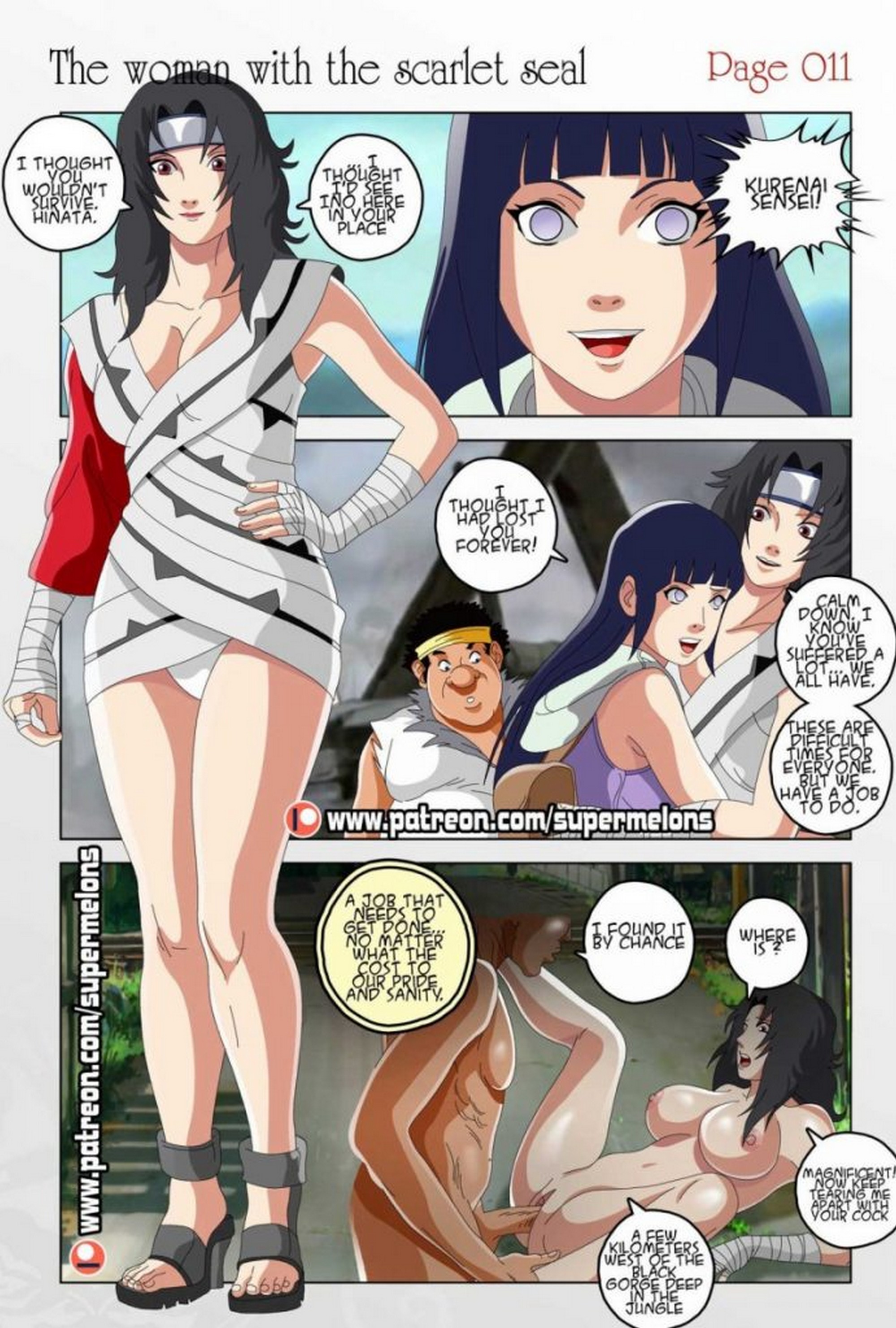 The Woman With The Scarlet Seal Super Melons 13
