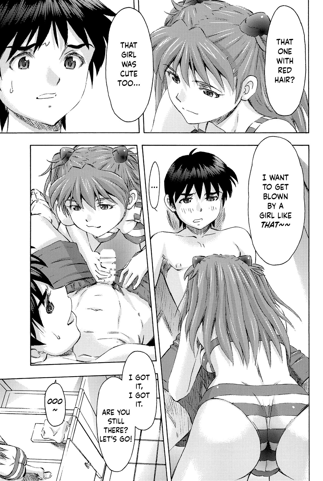 3 Nin Musume To Umi No Ie Neon Genesis Evangelion 25