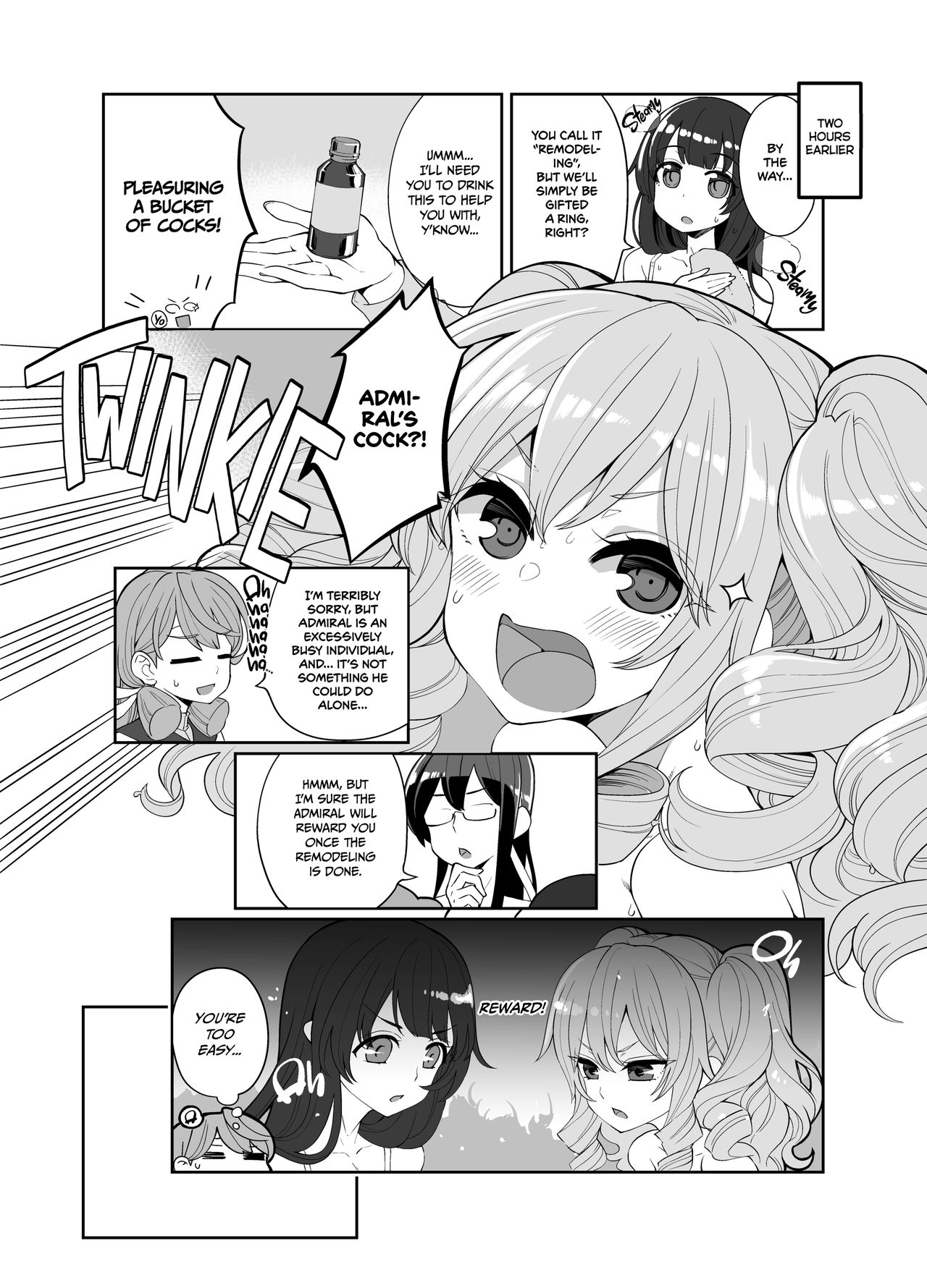 Mizuho Vs Kashima How To Become A Proper Cum Dumpster 09