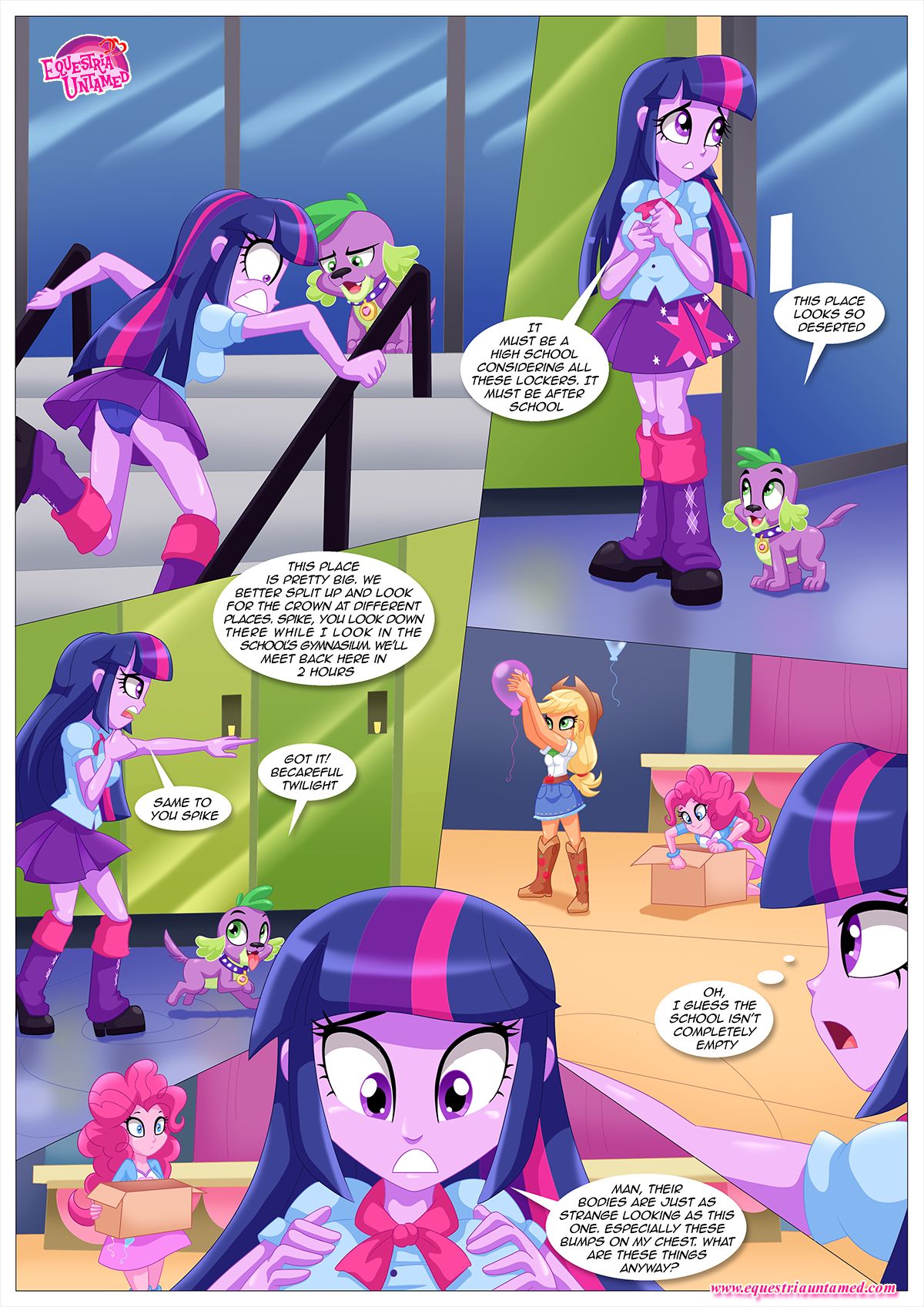 My Little Pony Equestria Girls Palcomix 03