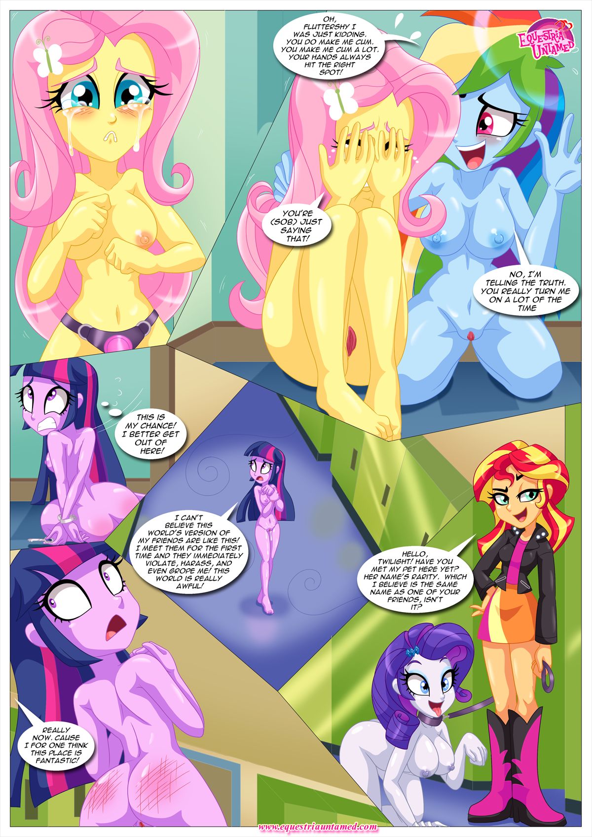My Little Pony Equestria Girls Palcomix 16