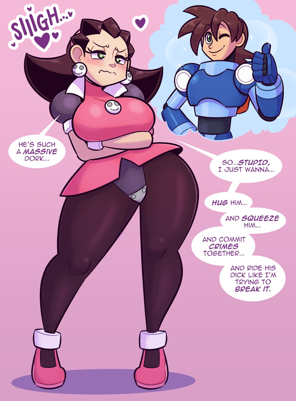 Tron Bonne And Mega Dweeb 02