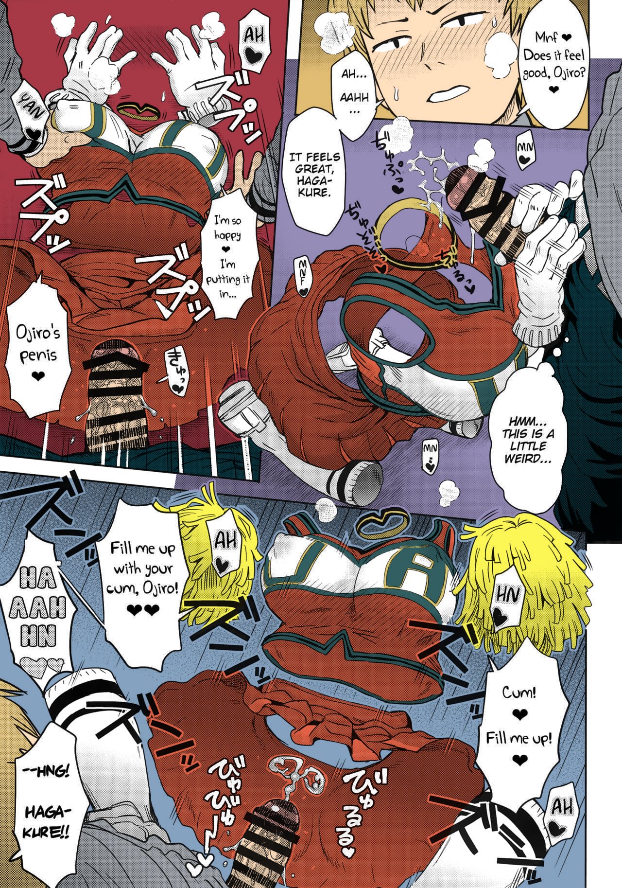 Colorized Uraraka Ura Fuzoku Urarakas Behind The Scenes Prostitution 17