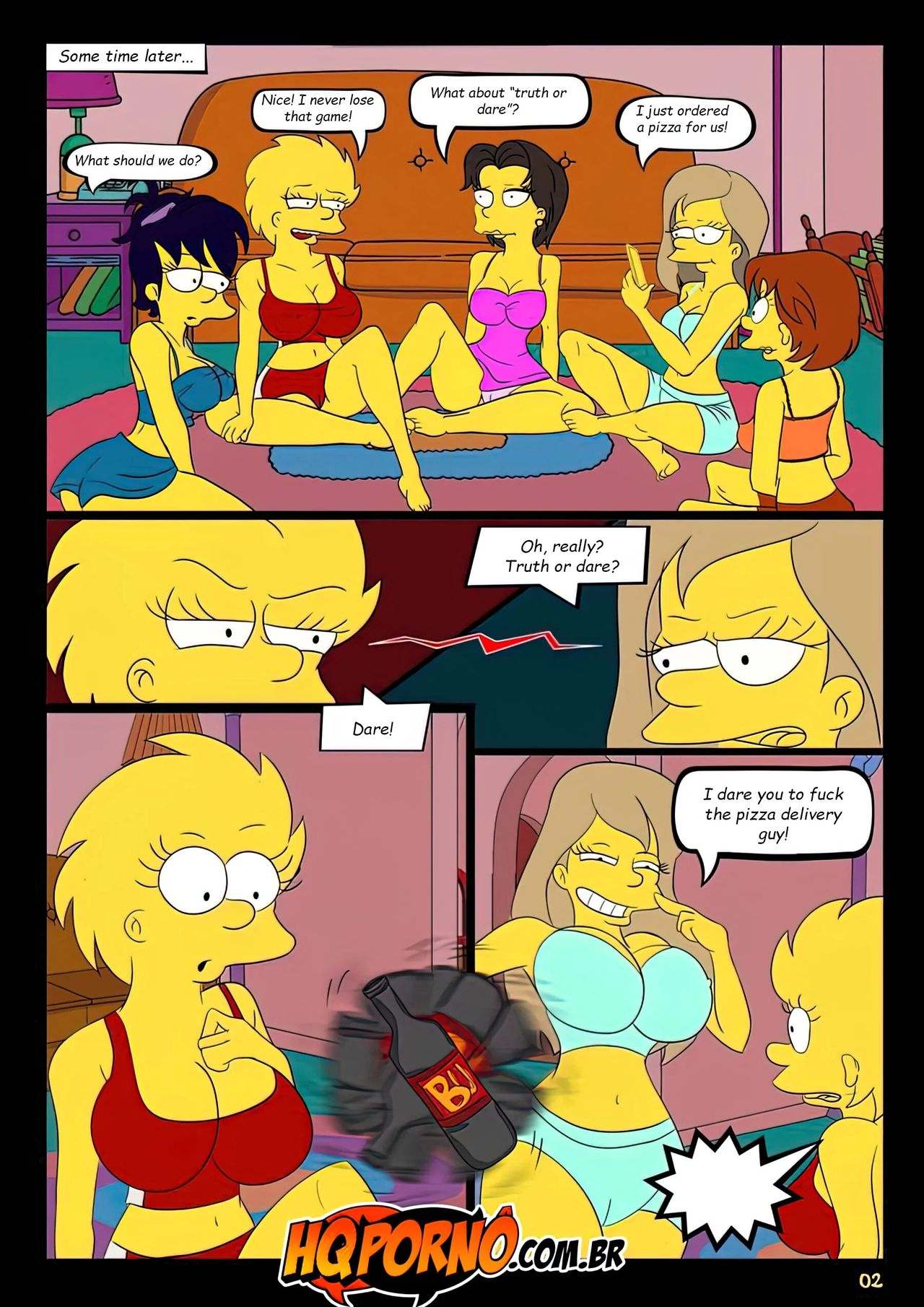 Os Simpsons – The Pizza Dare 3
