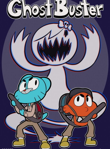 Gumball Ghost Buster Garabatoz 1
