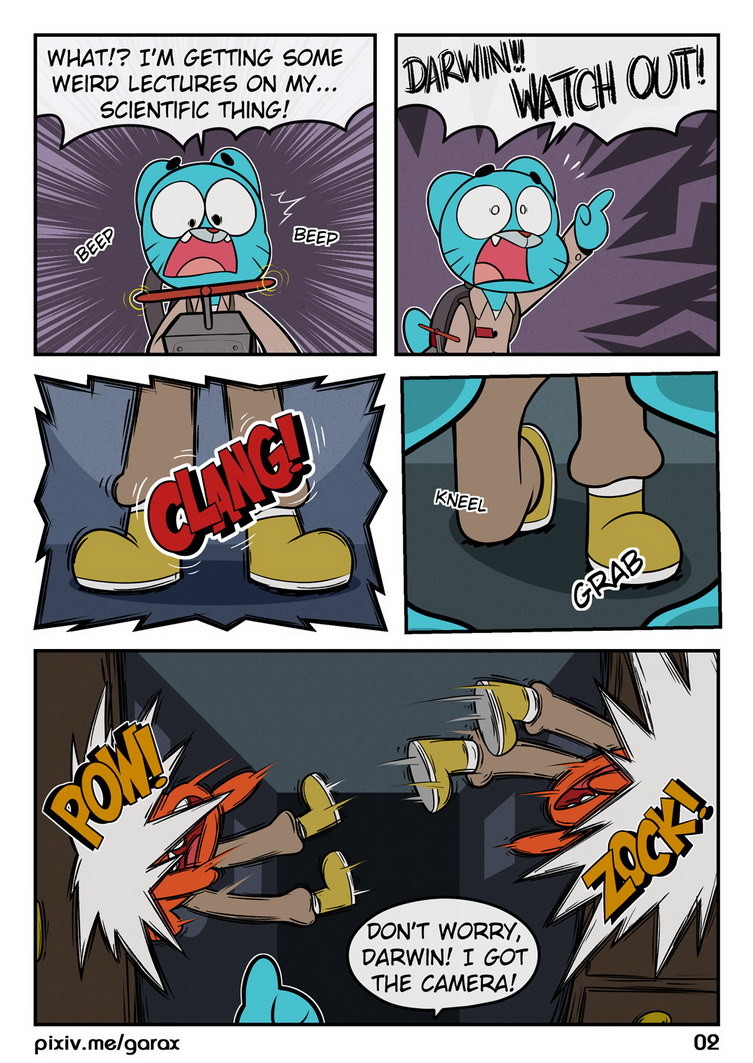 Gumball Ghost Buster Garabatoz 3