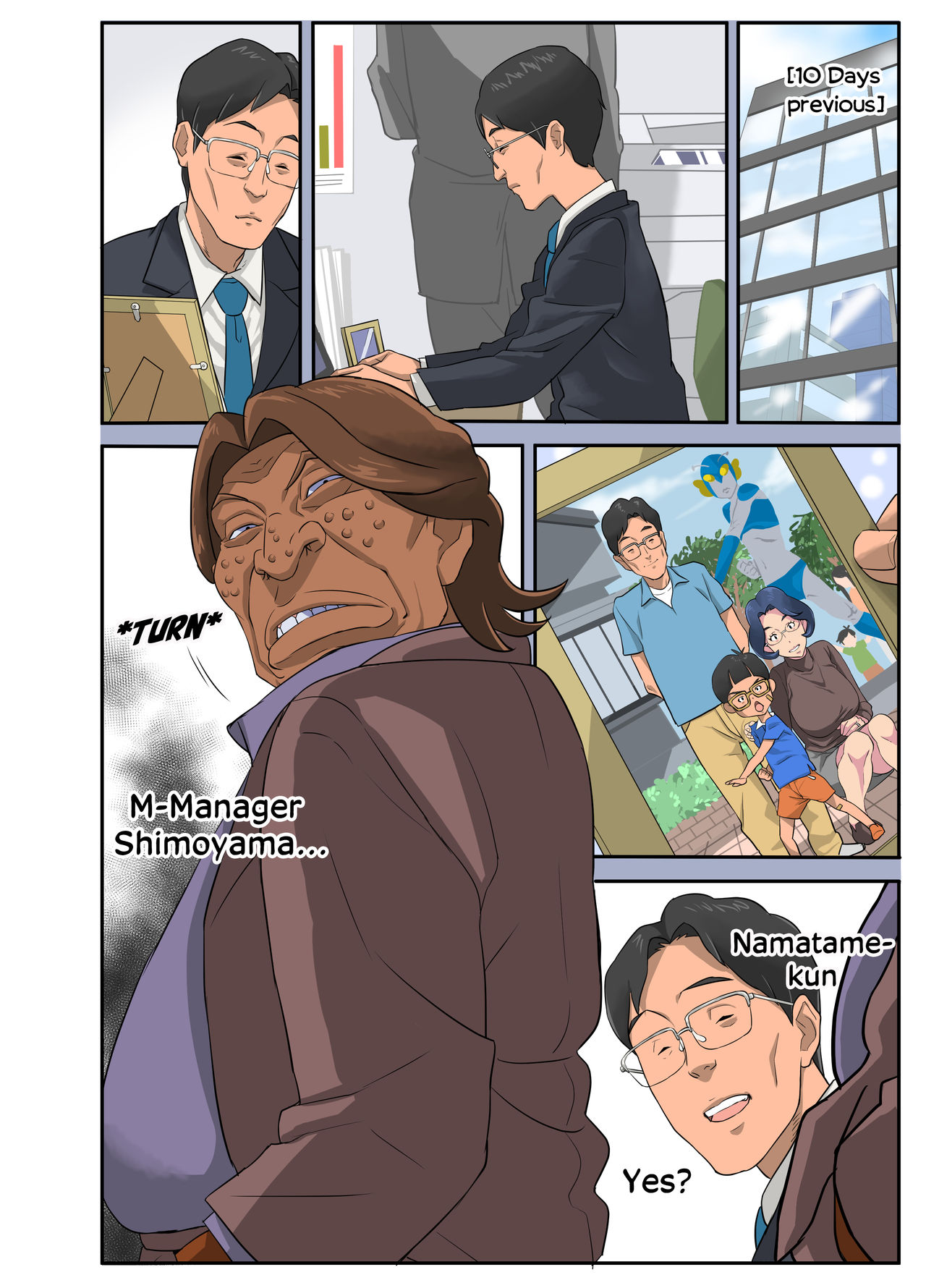Wife With A Strong Sense Of Justice Ntr Manga Mosquito Man 04