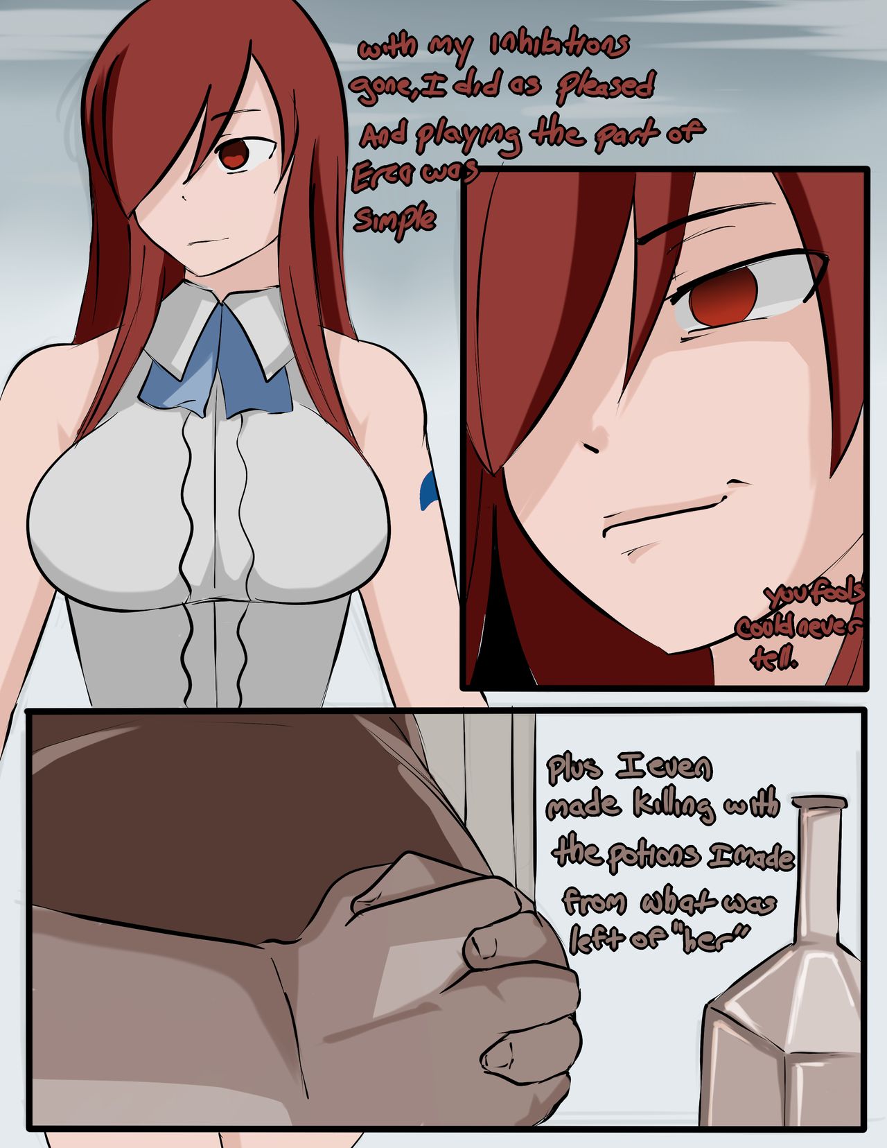 Erza Corruption Inuyuru 16