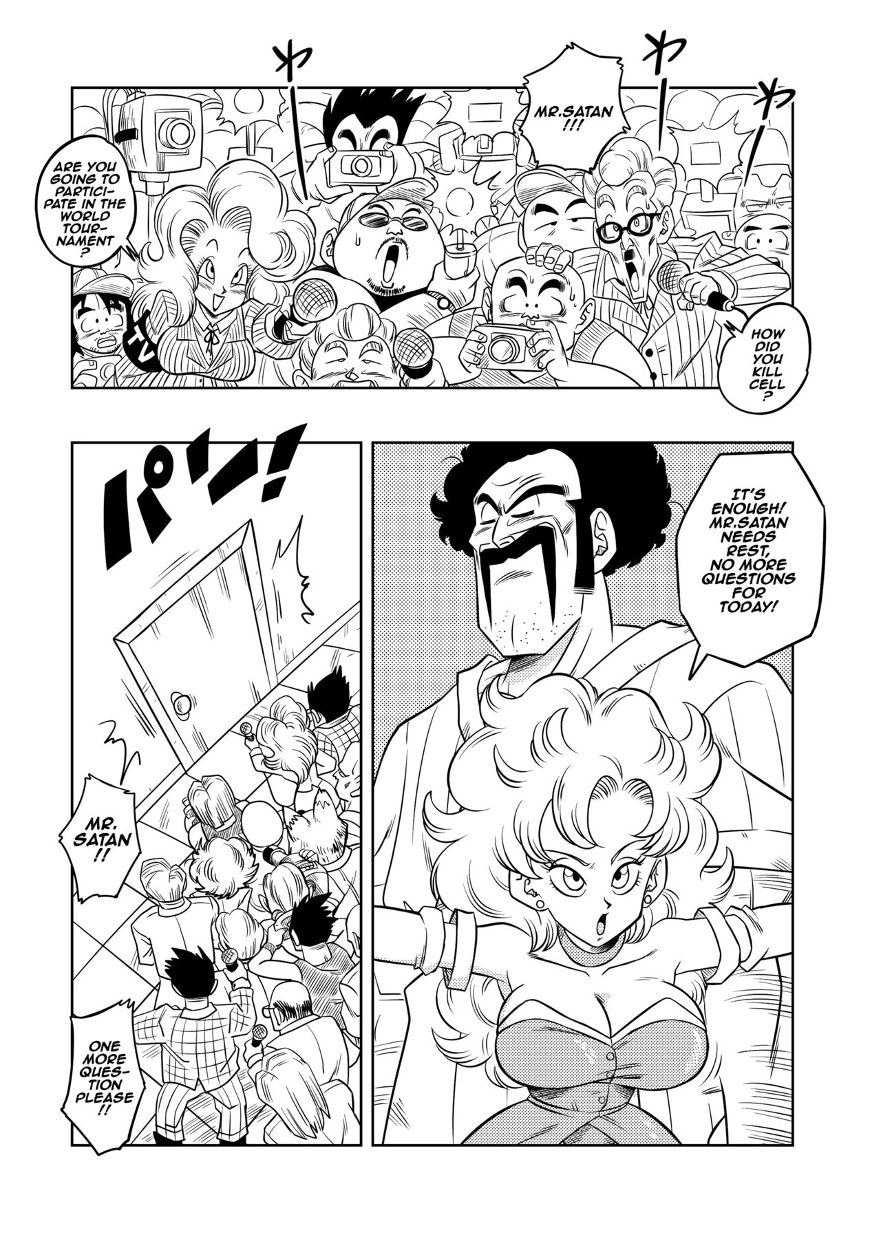 Mr. Satans Secret Training Yamamoto 02