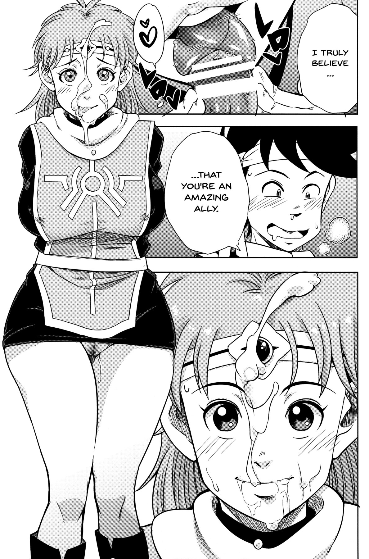 Strong Pink Haired Girls Naruto Dragon Quest 08