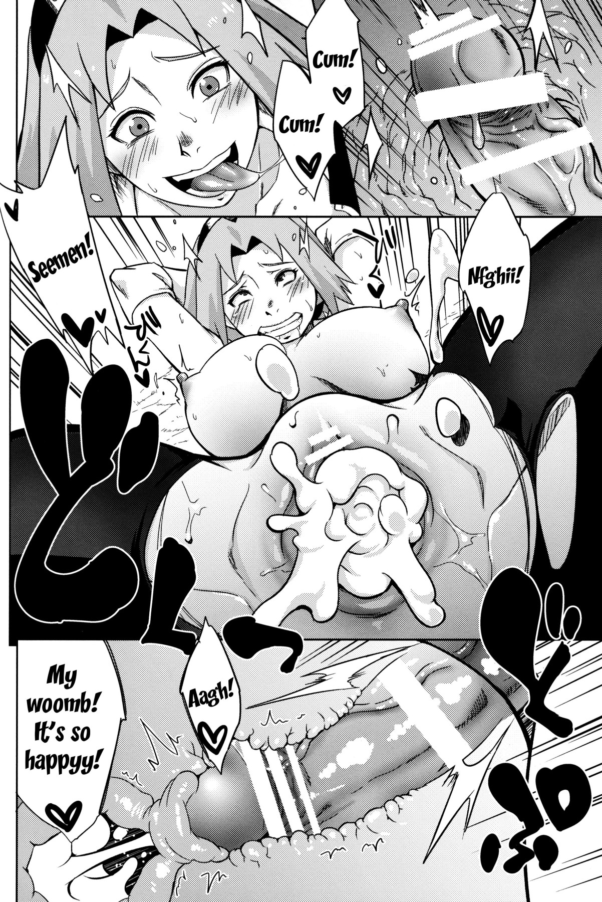Strong Pink Haired Girls Naruto Dragon Quest 23