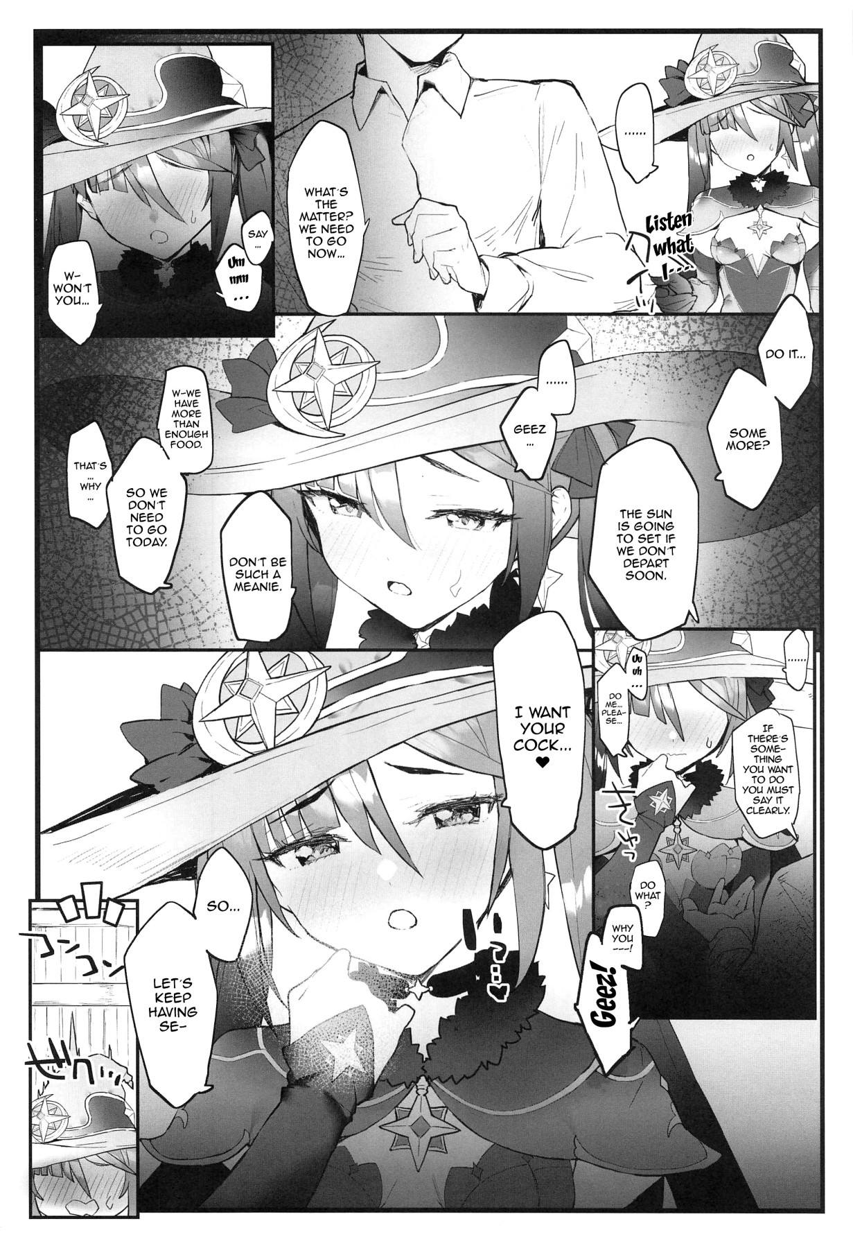 A Book About Becoming Mona Chans Disciple And Getting Lewd With Her Genshin Impact 11