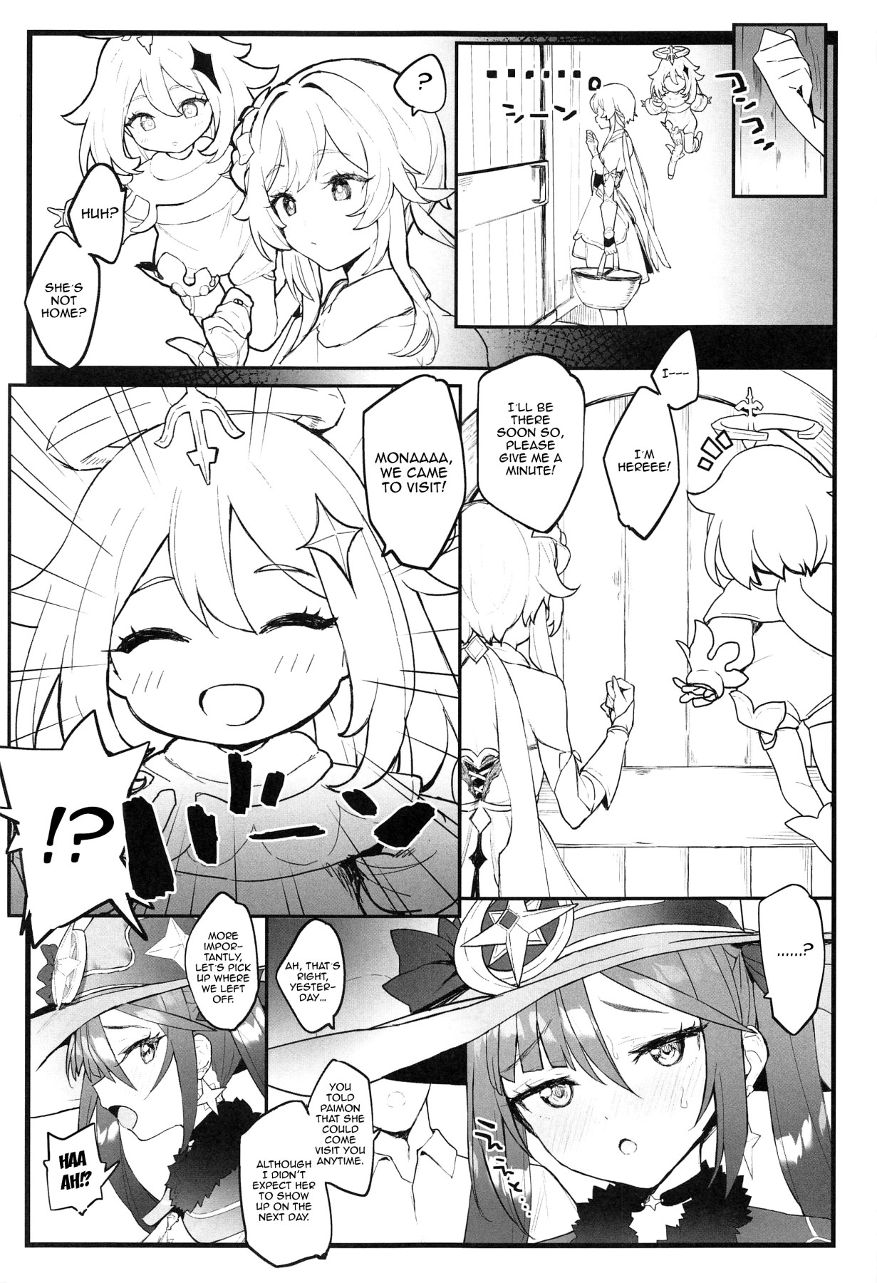 A Book About Becoming Mona Chans Disciple And Getting Lewd With Her Genshin Impact 12