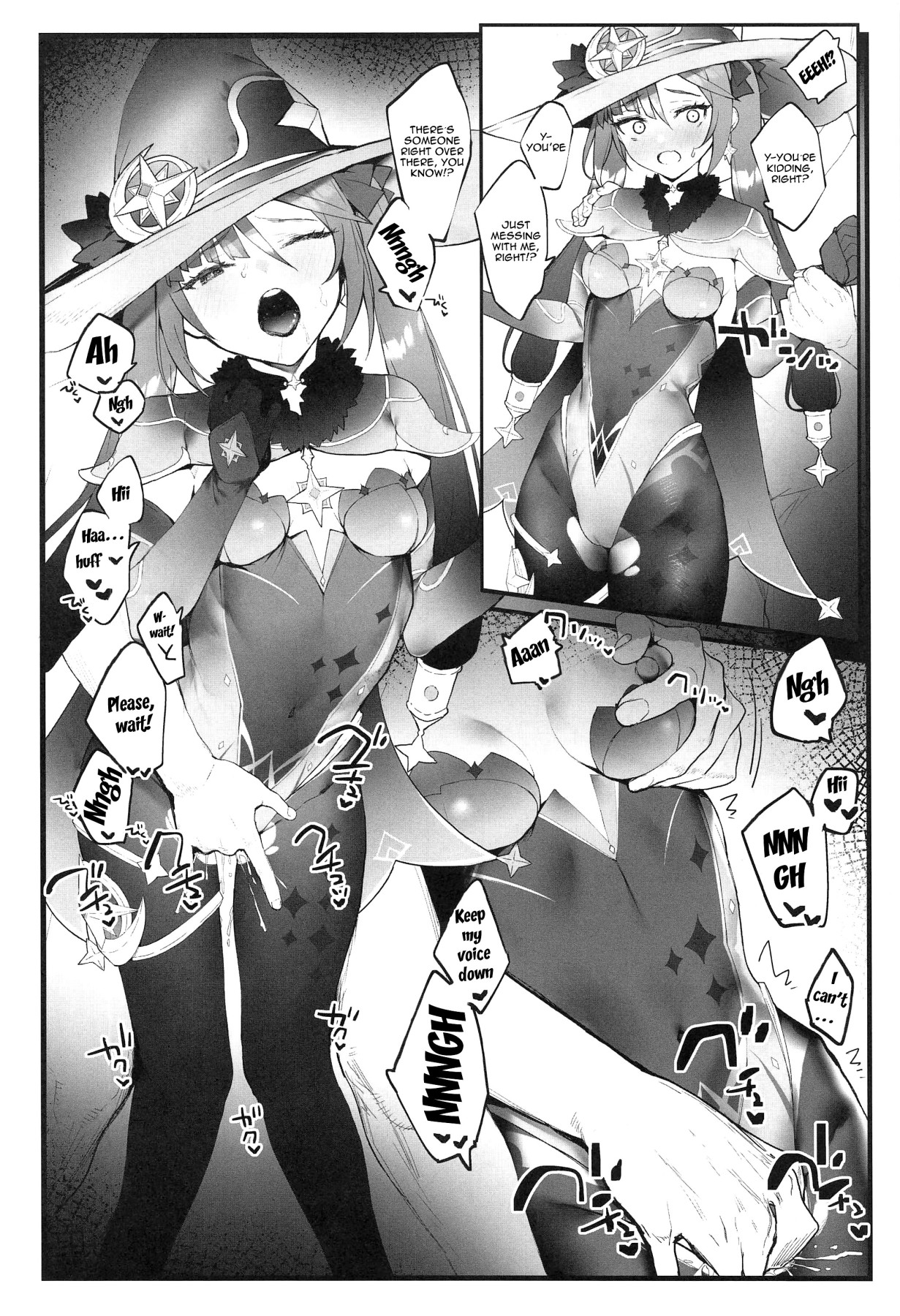 A Book About Becoming Mona Chans Disciple And Getting Lewd With Her Genshin Impact 13