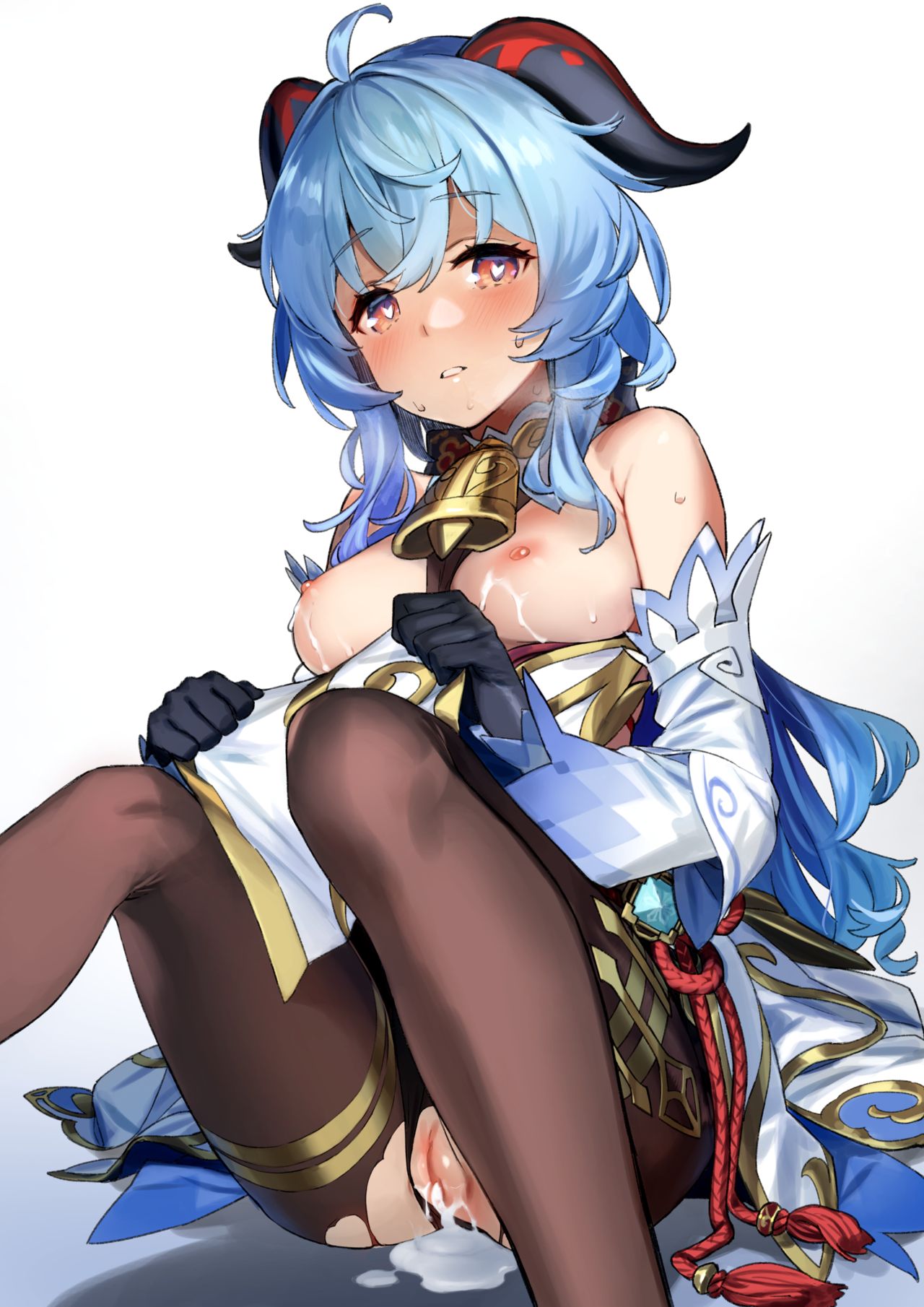 Kanu Chan Ni Amaeru O Manga Fawning On Ganyu Genshin Impact 9
