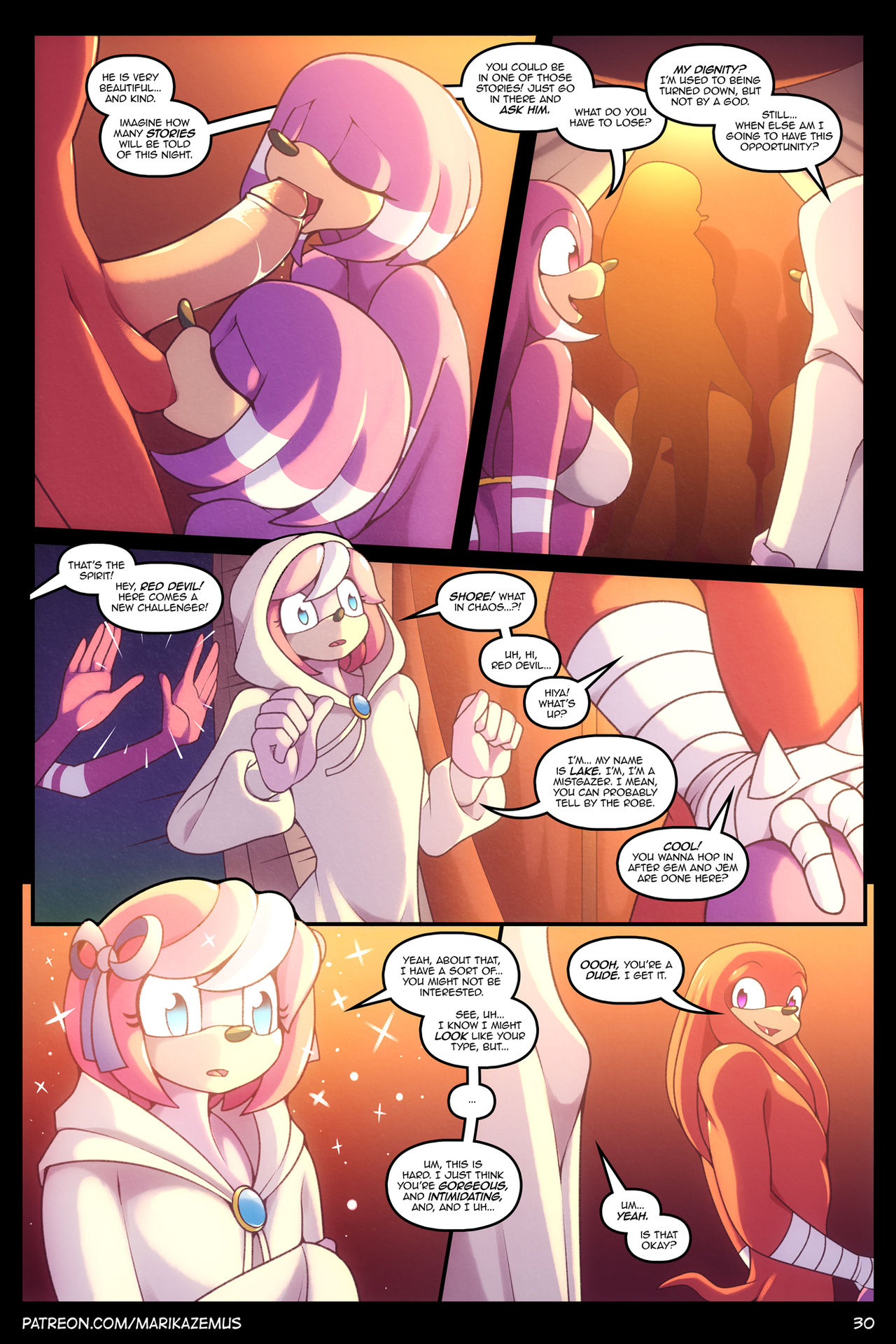 Sonic Boom Echidna Nights Marikazemus 30
